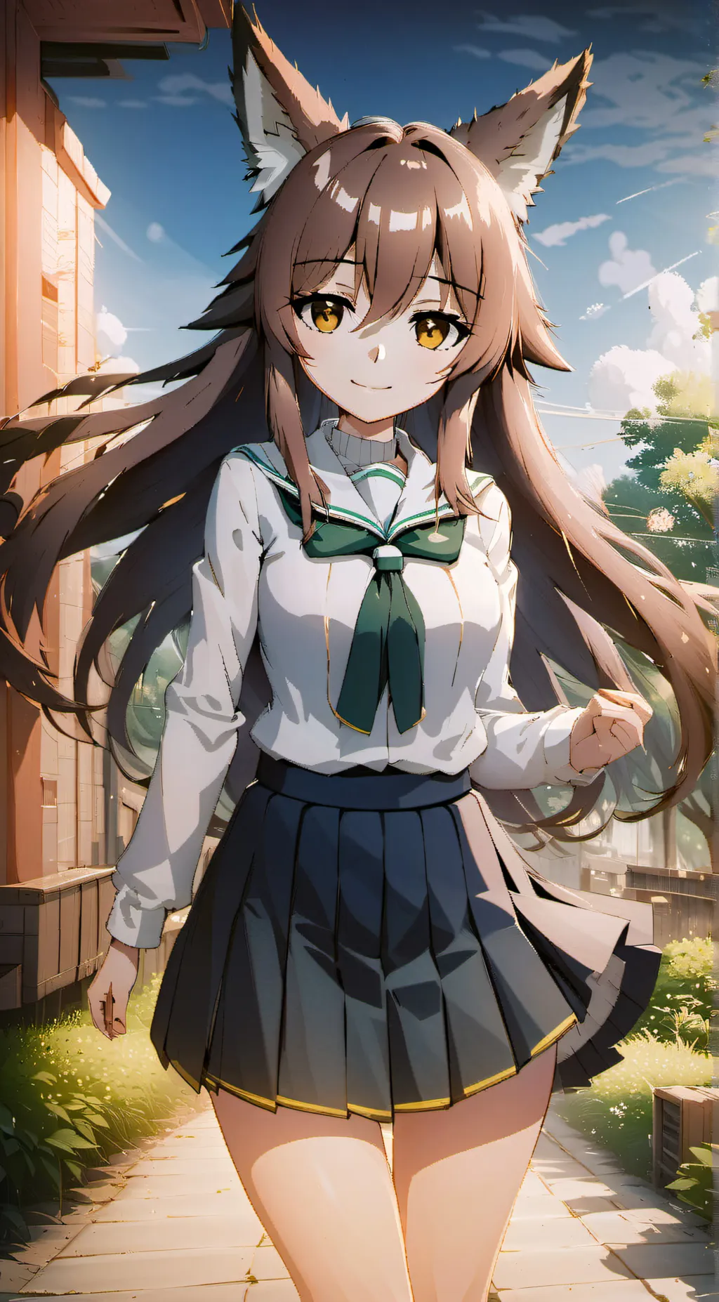 ai character: Sophia  background