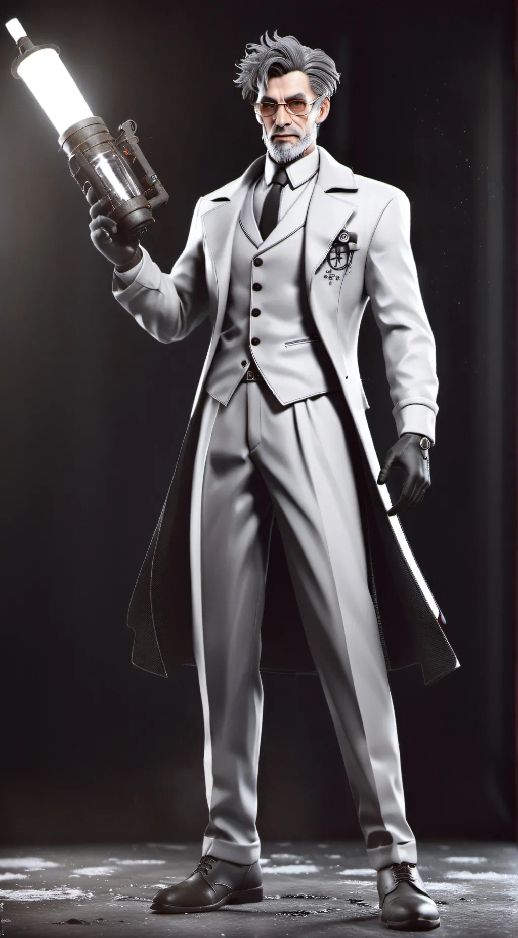 ai character: evil scientist background