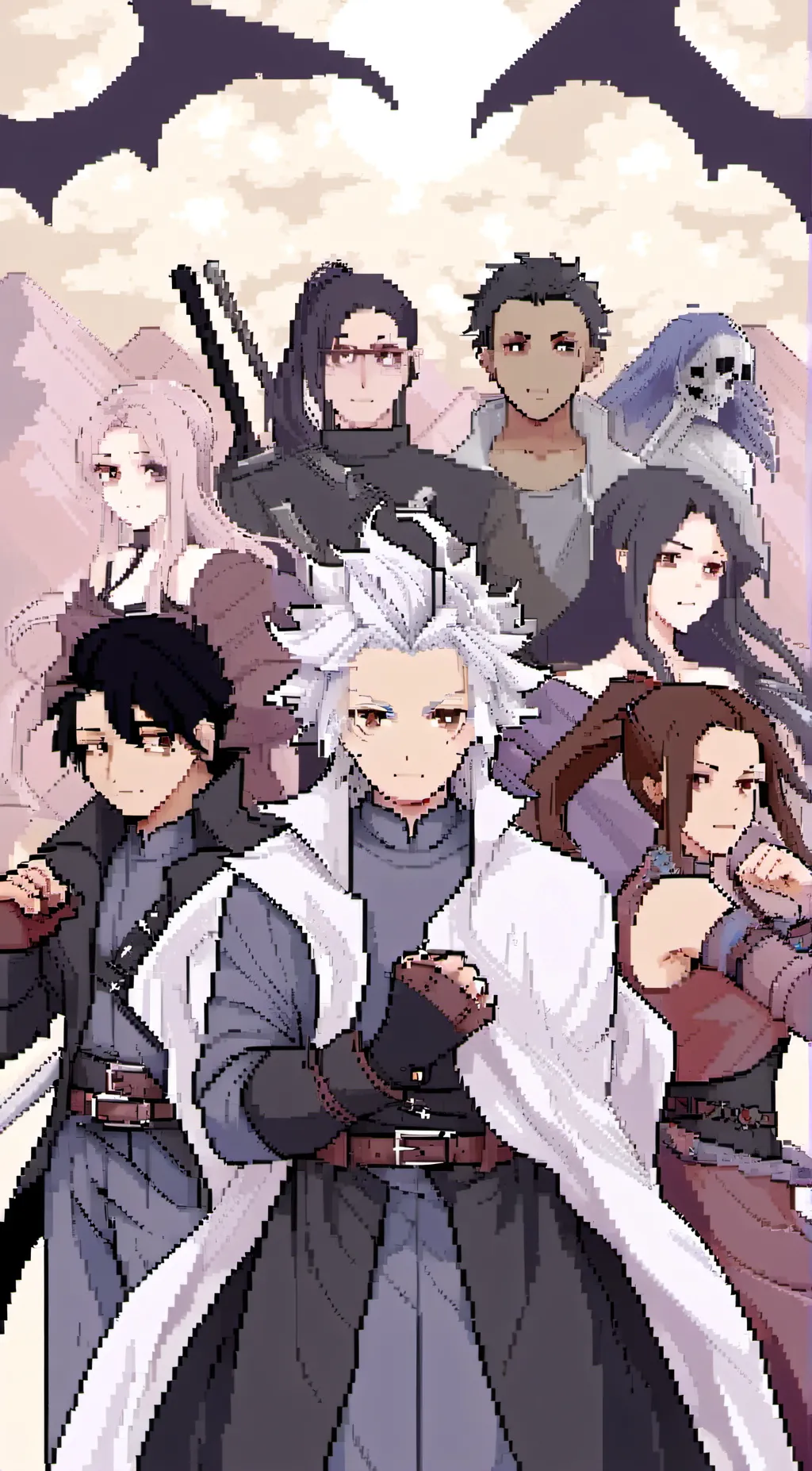 ai character: demon slayers background