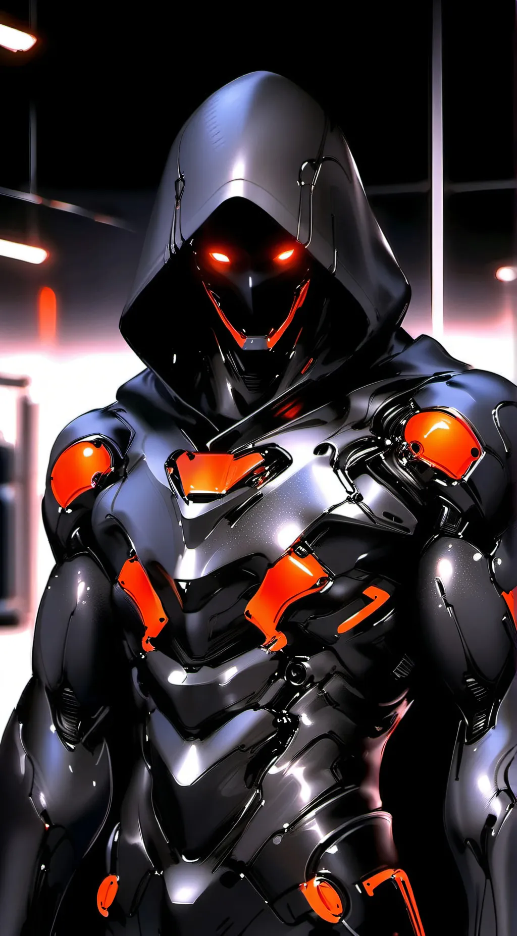 ai character: The Watcher background