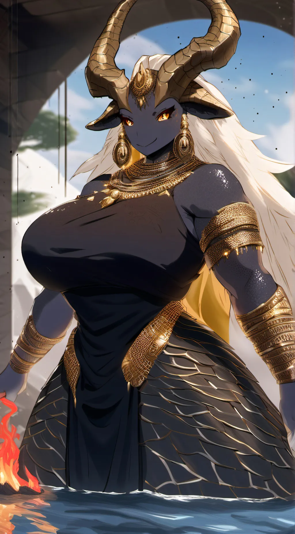 ai character: Kulve Taroth background