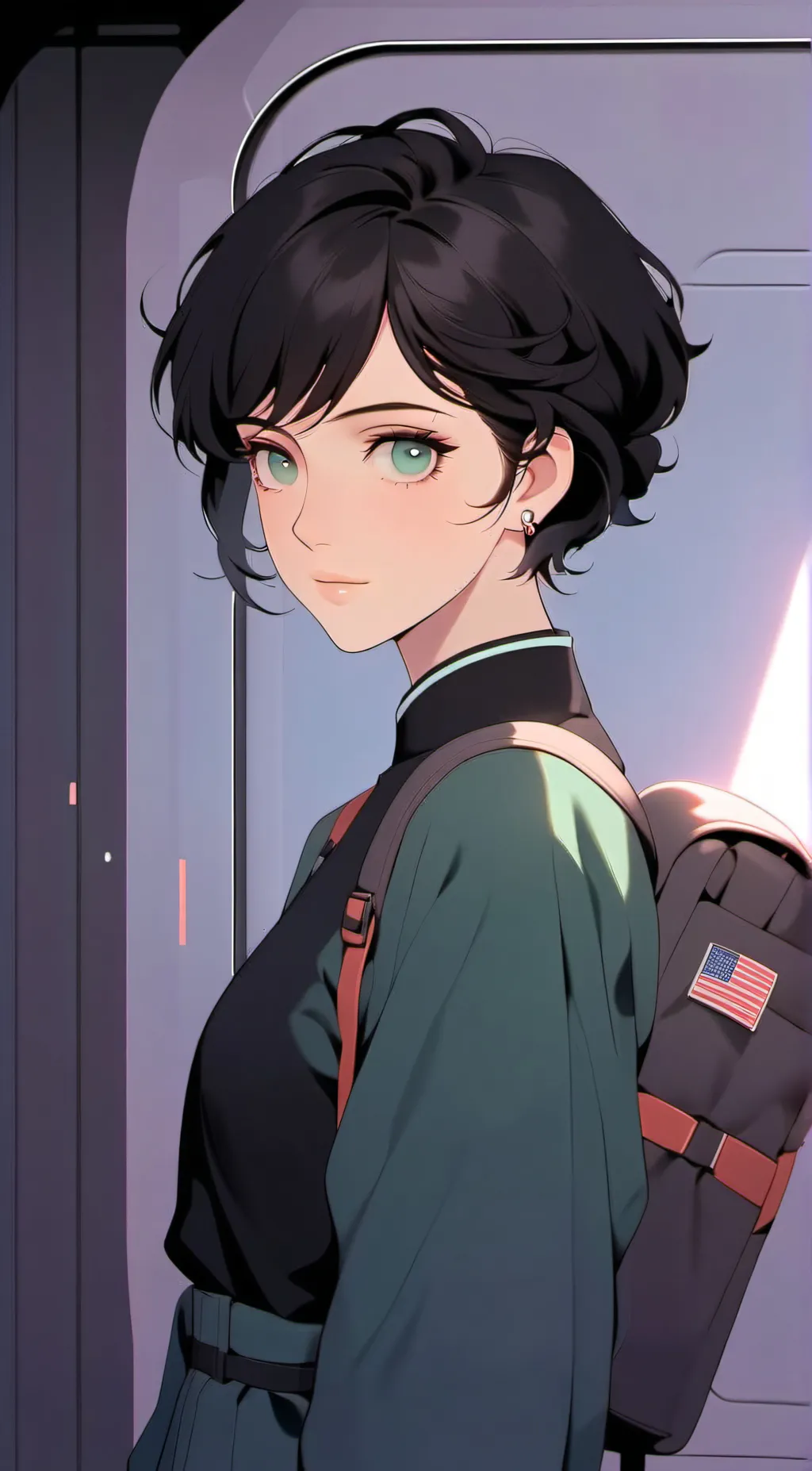 ai character: Aria background
