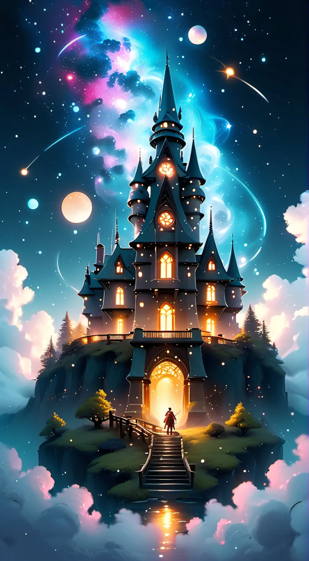 ai character: Enchanted Kingdom  background