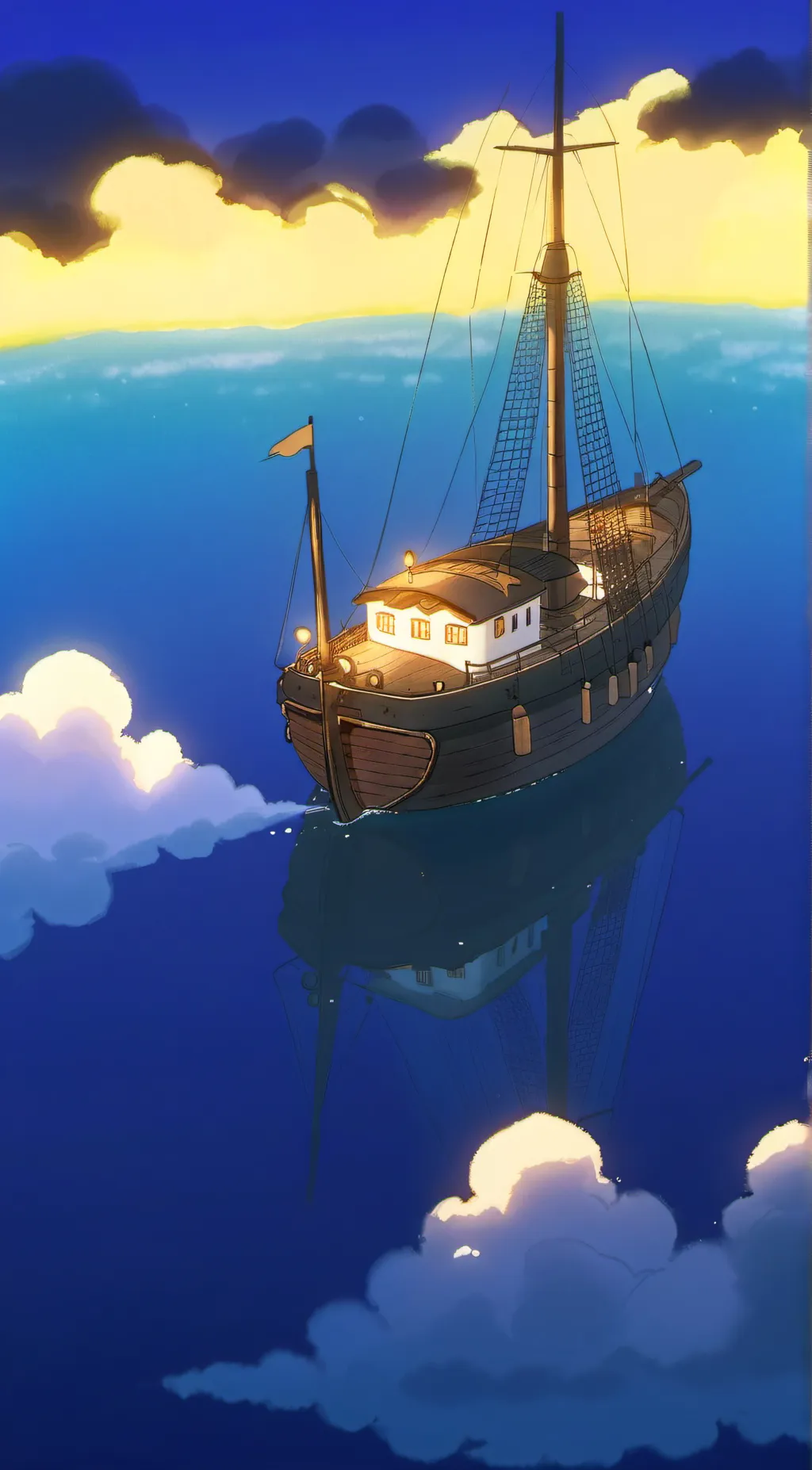 ai character: One Piece Group  background