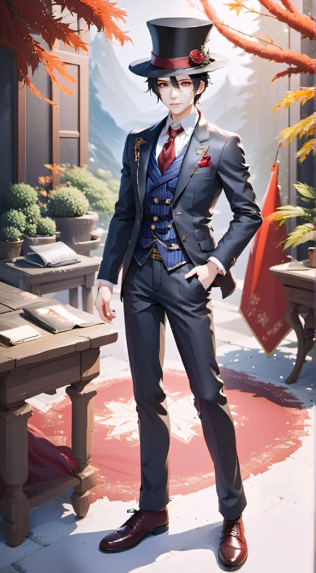 ai character: Vox background
