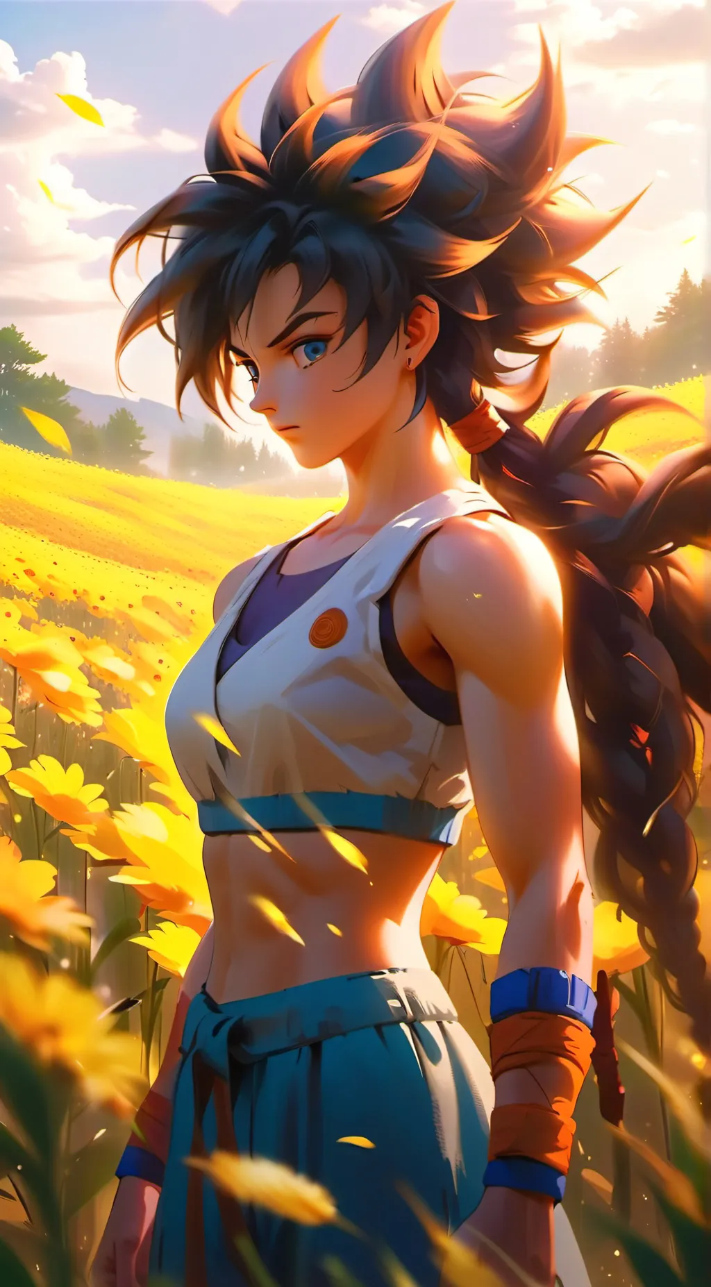 ai character: Gokuza background