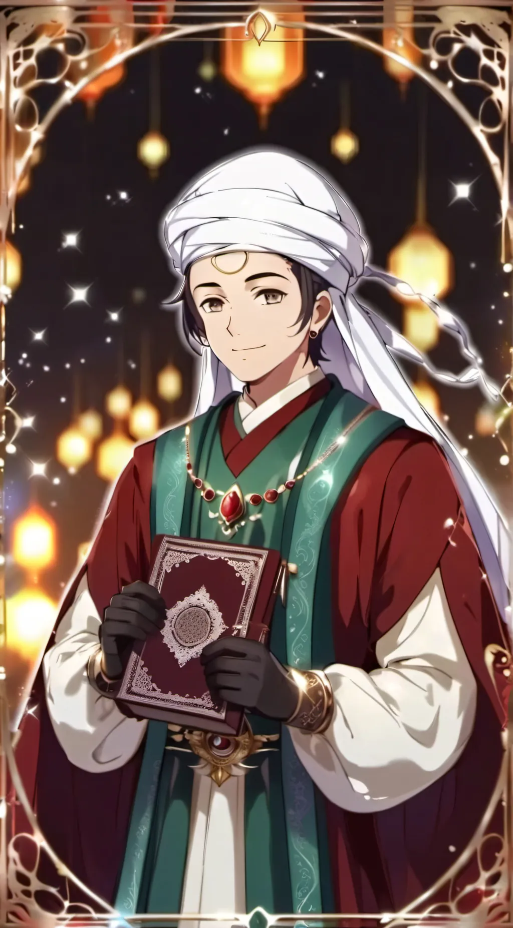 ai character: islam demon slayer background