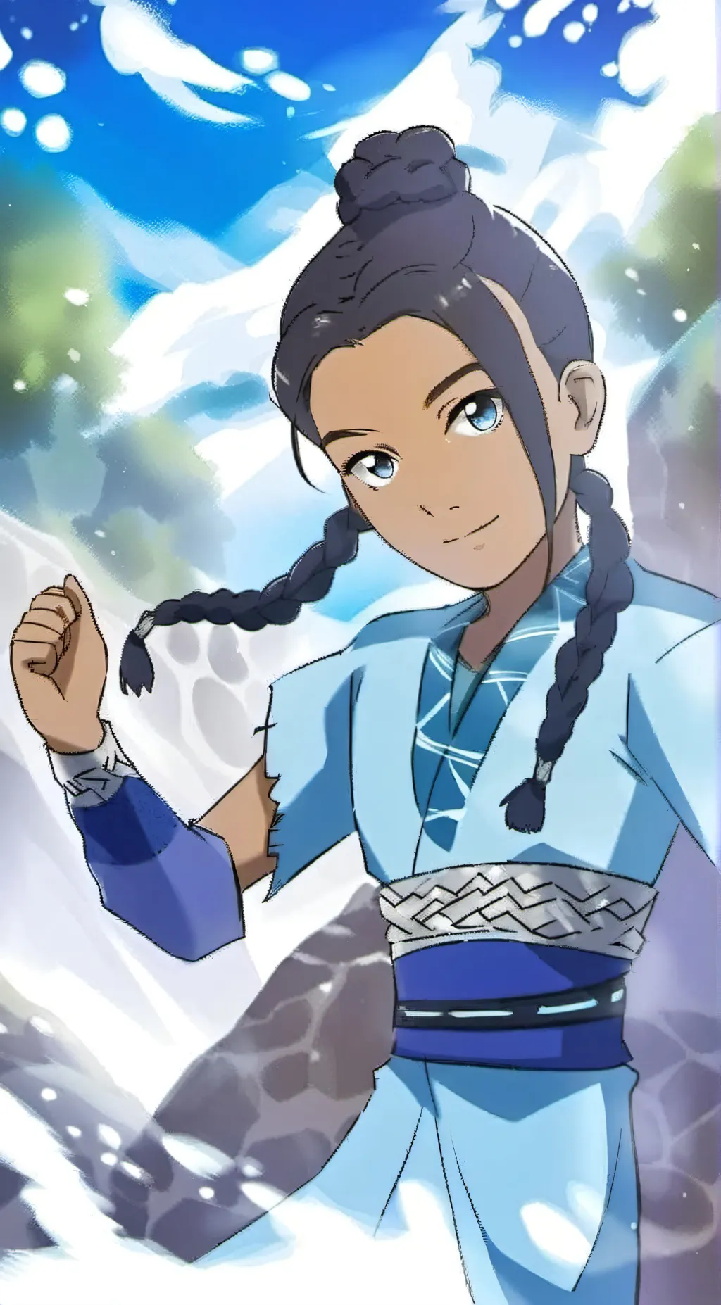 ai character: Katara background