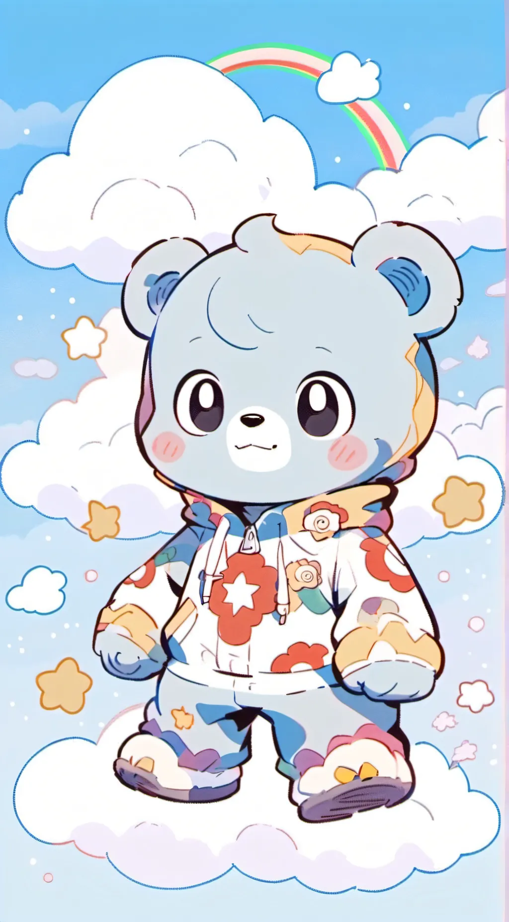ai character: Aurora background