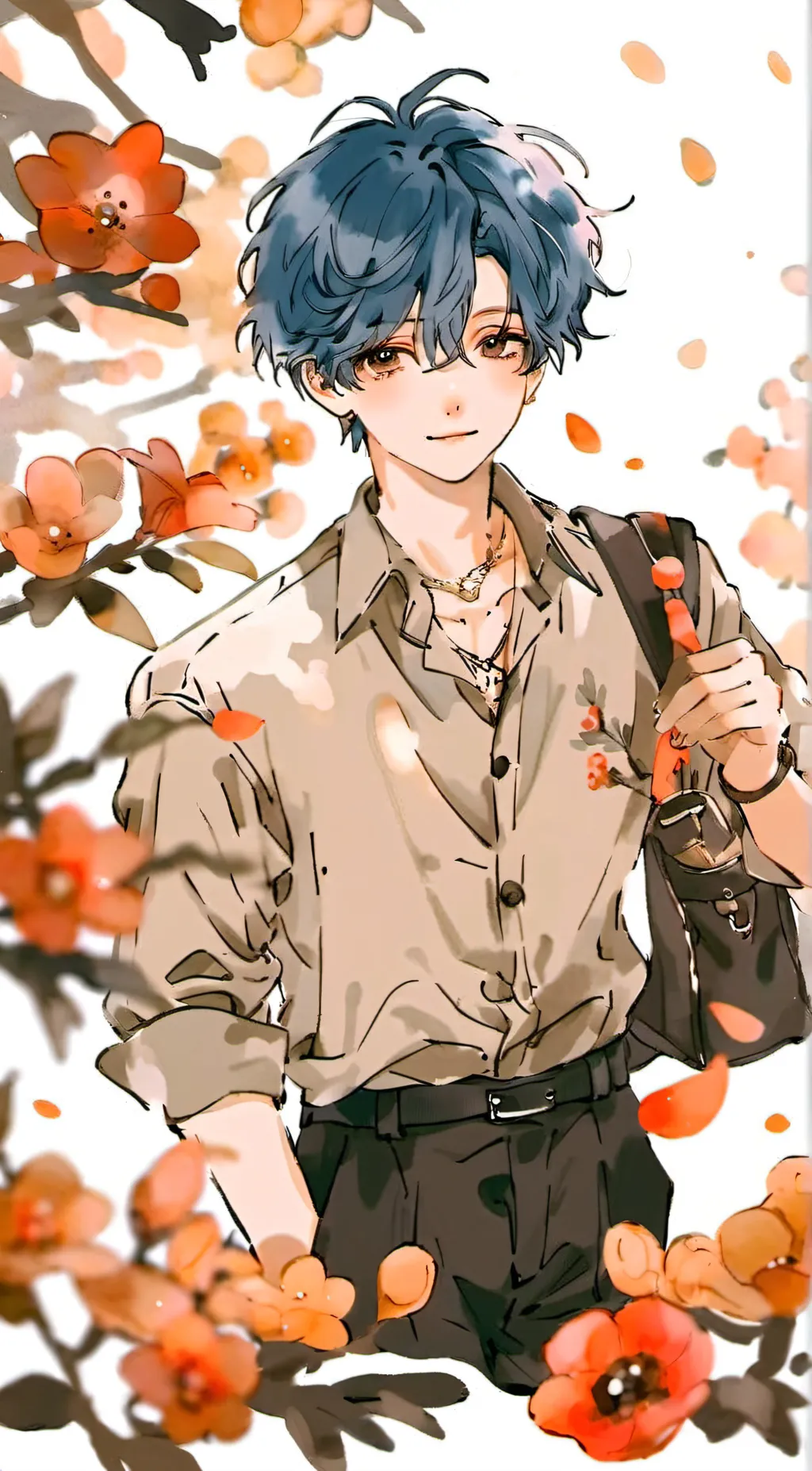 ai character: Milo  background