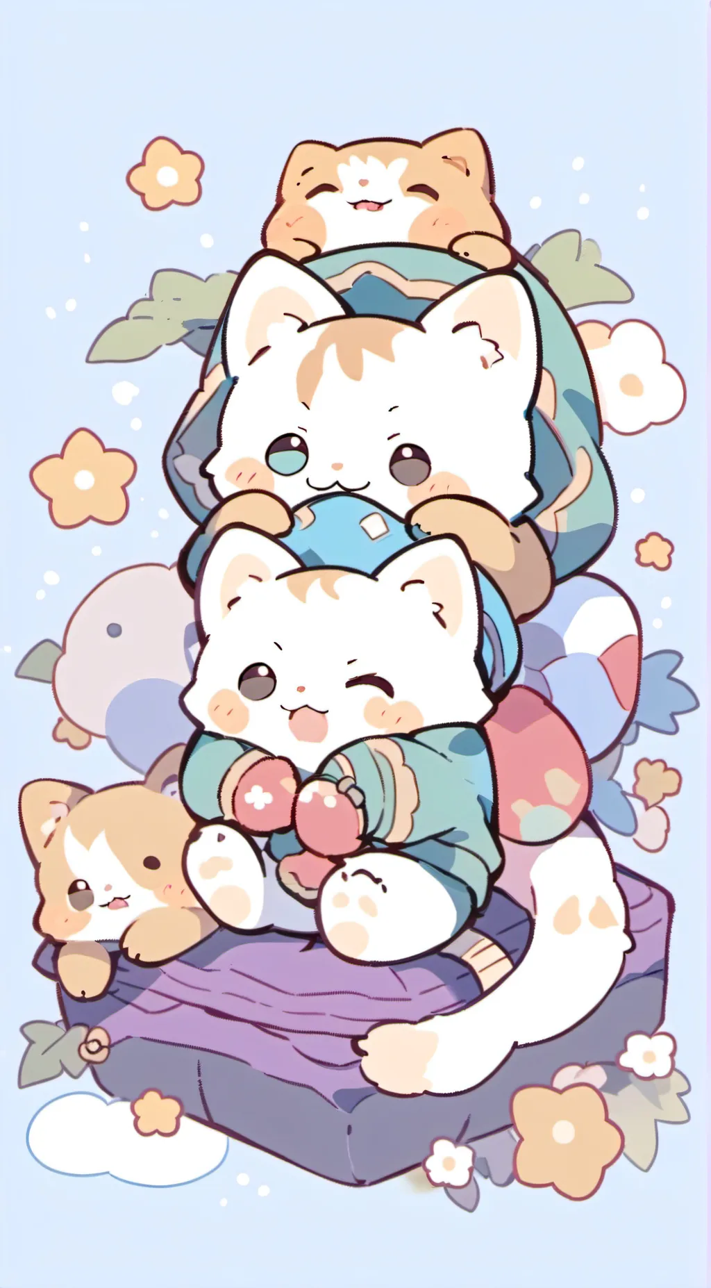 ai character: new friends for u background