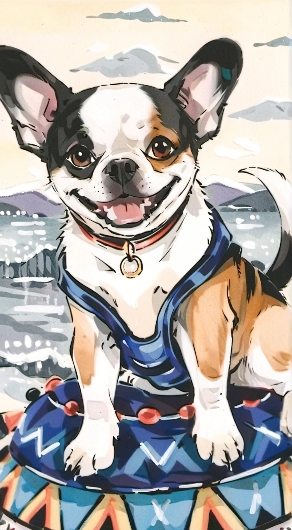 ai character: Dogday background