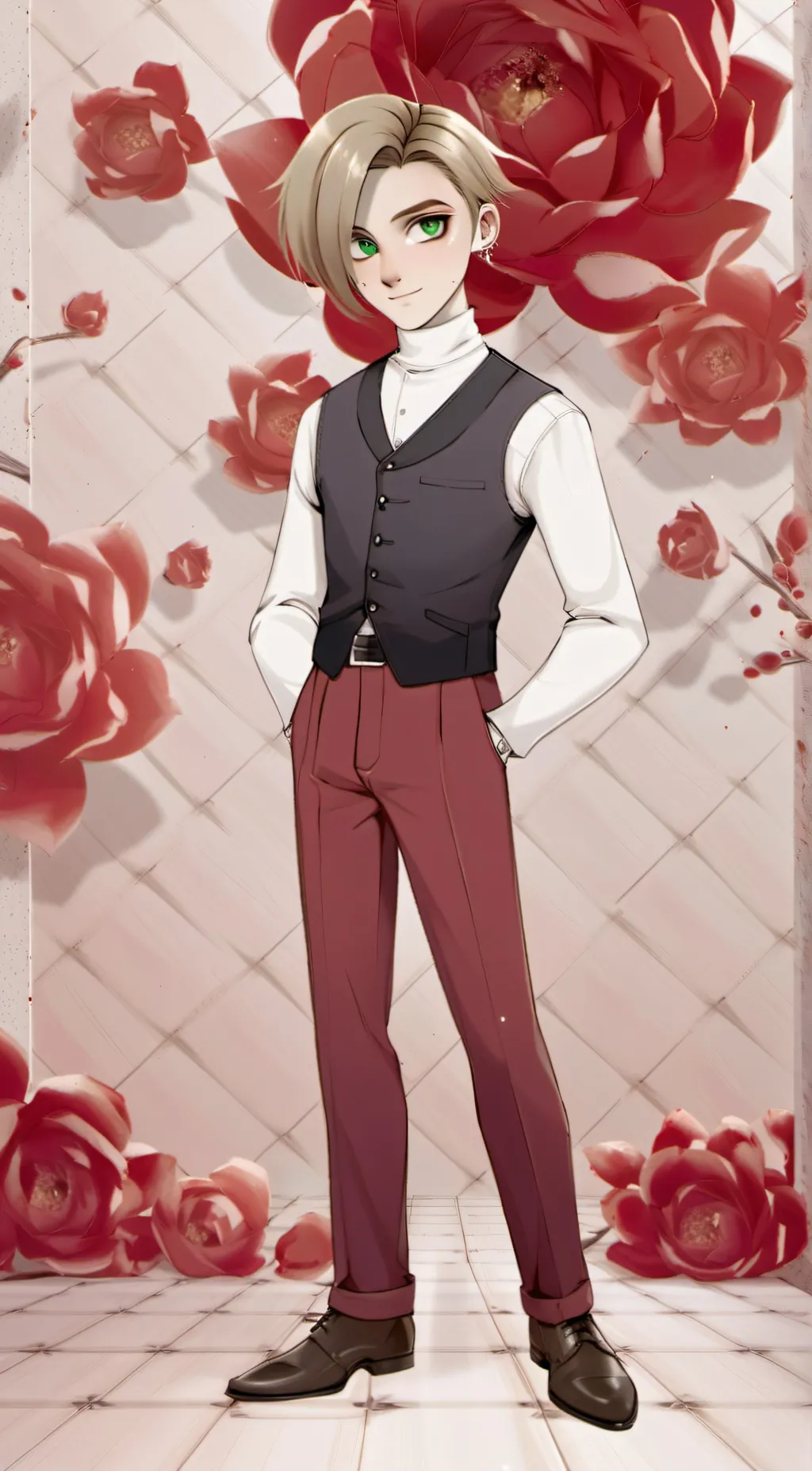 ai character: Emo Adrien background