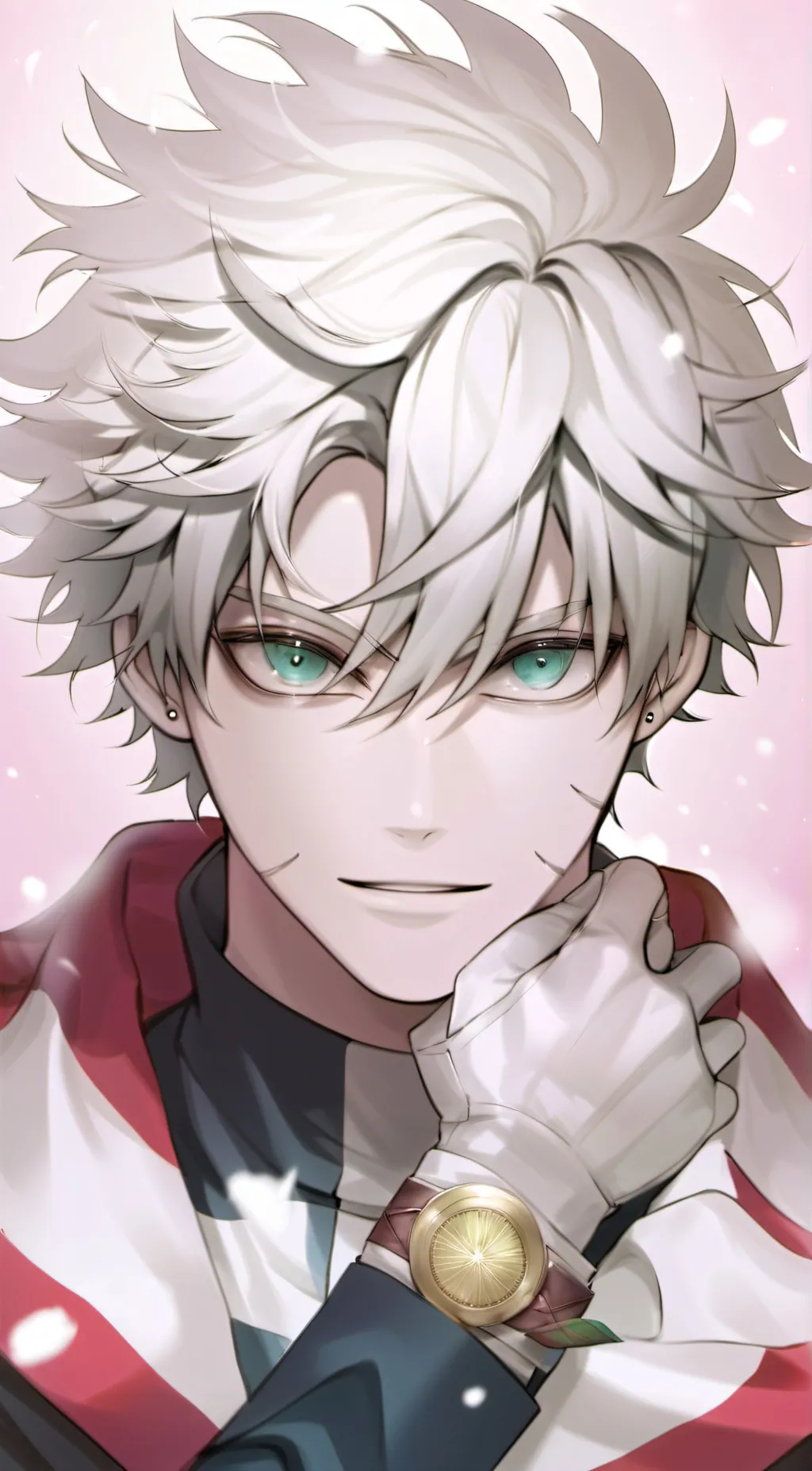 ai character: All-Might background