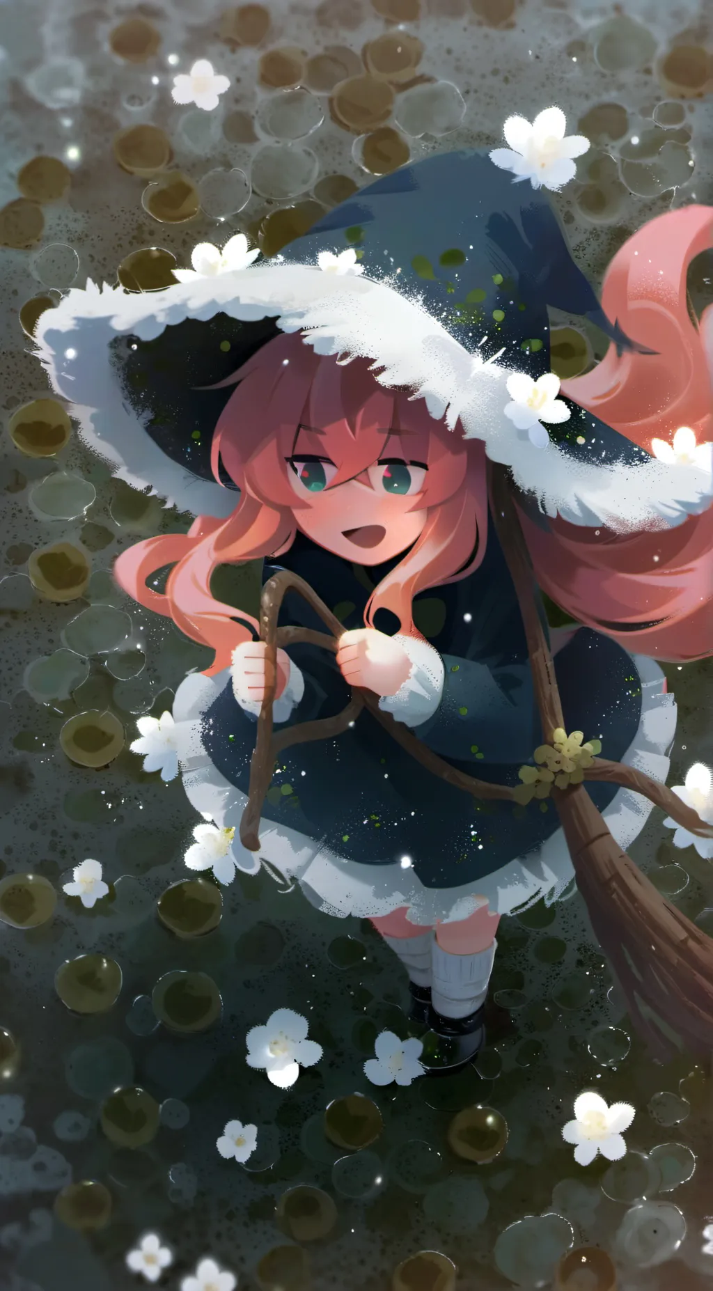 ai character: Sleepover background