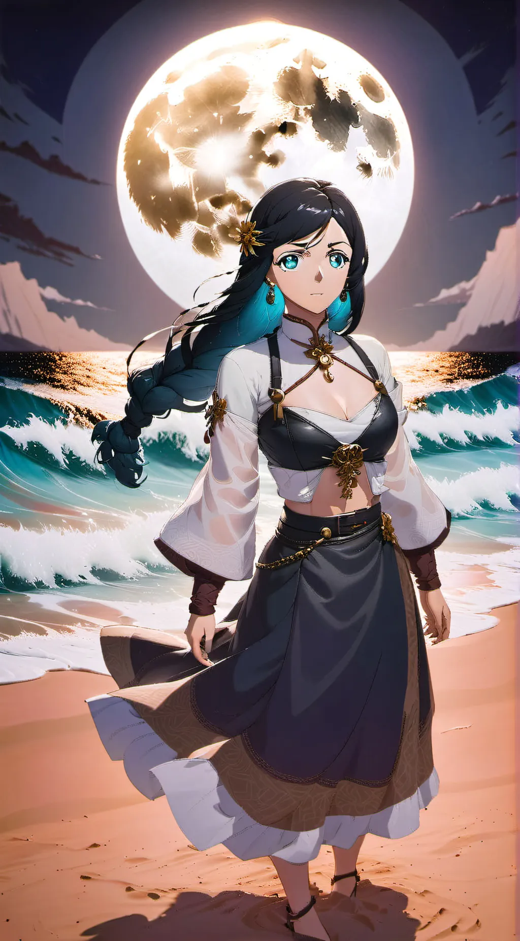 ai character: Sister Lily background