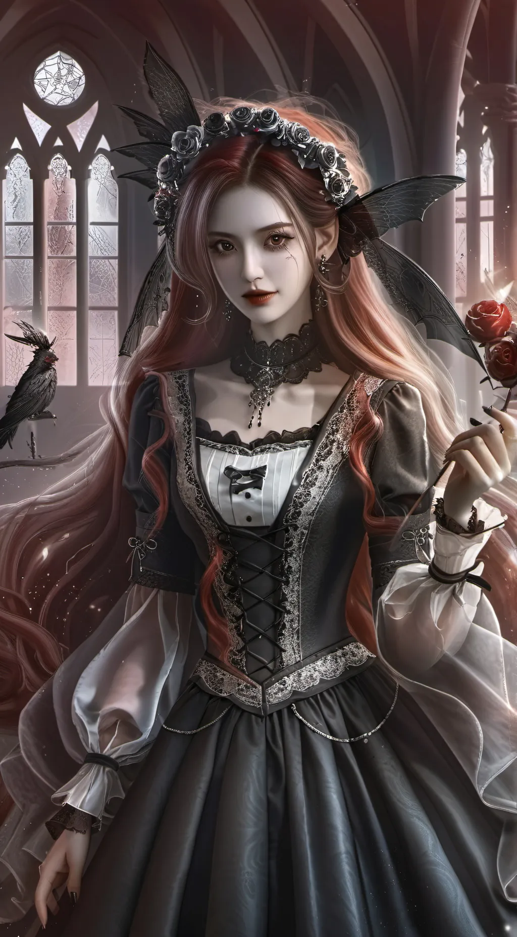 ai character: ella background