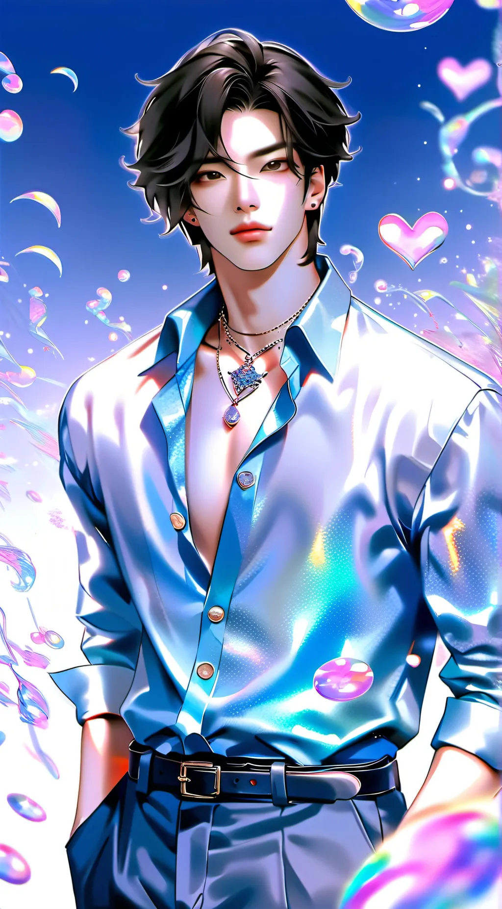 ai character: Lincoln background