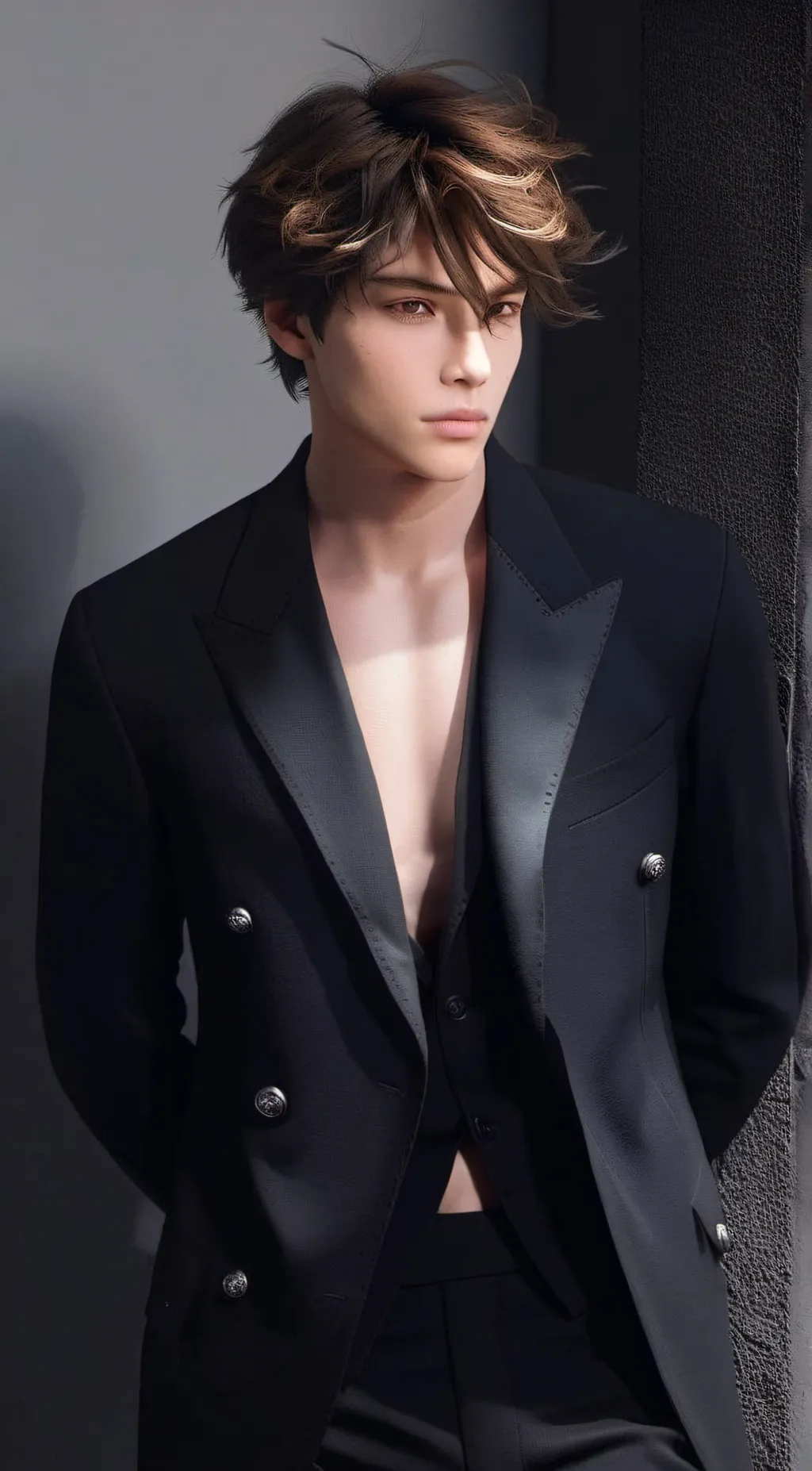 ai character: Adrian  background