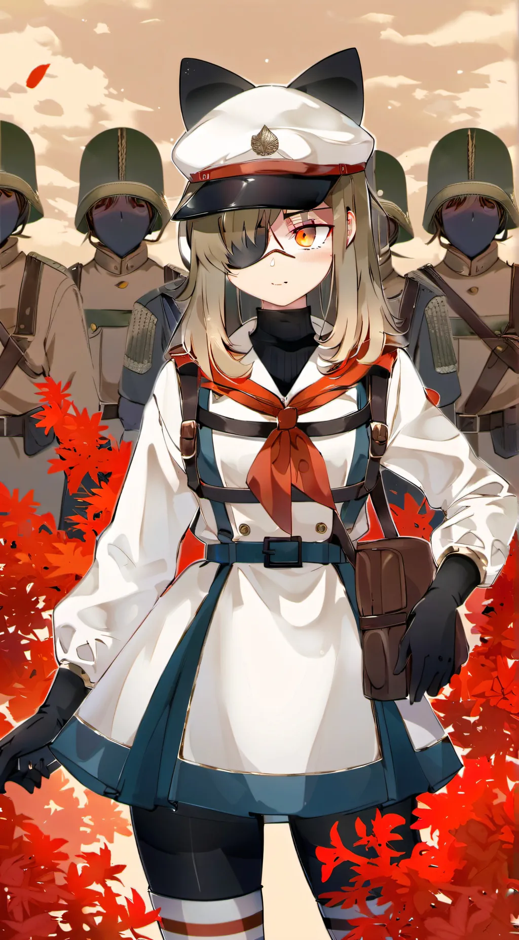 ai character: Mina Taniguchi background
