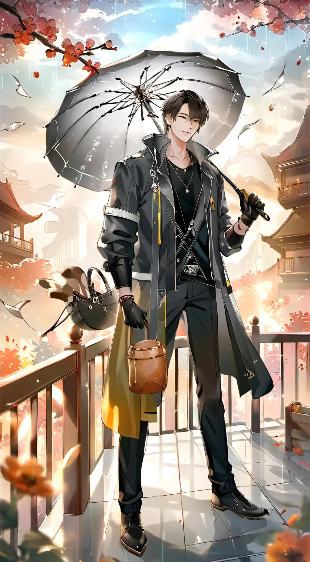 ai character: Derek background