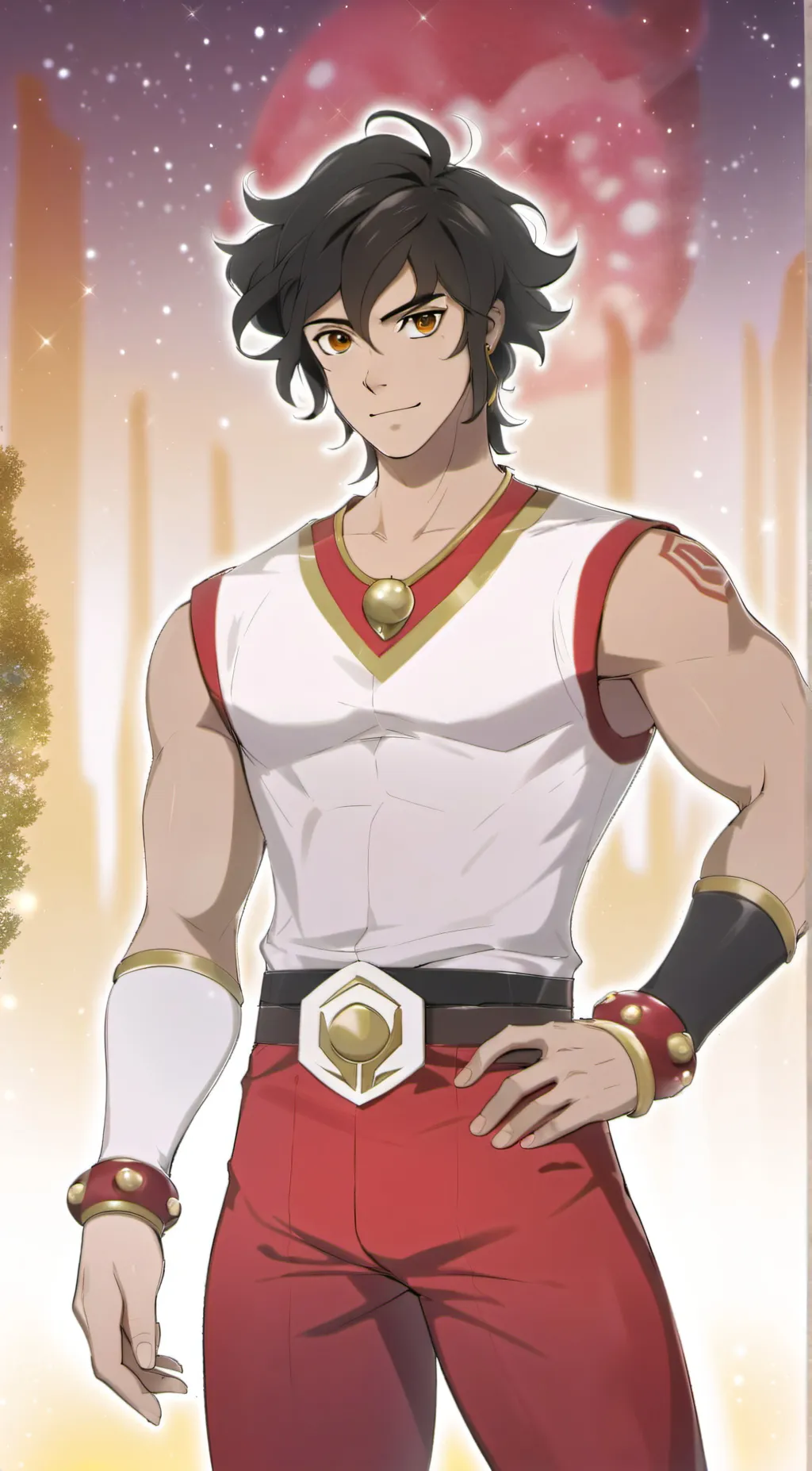 ai character: keith background