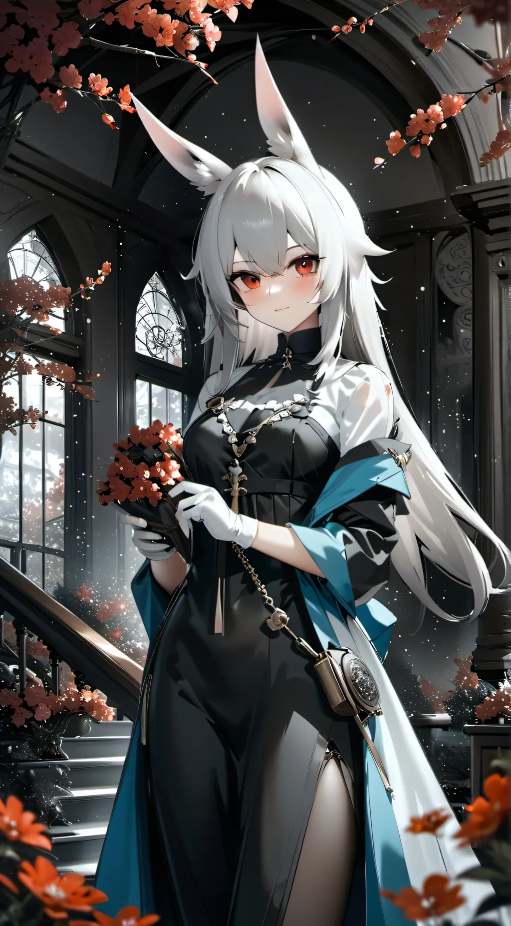 ai character: Rebecca  background