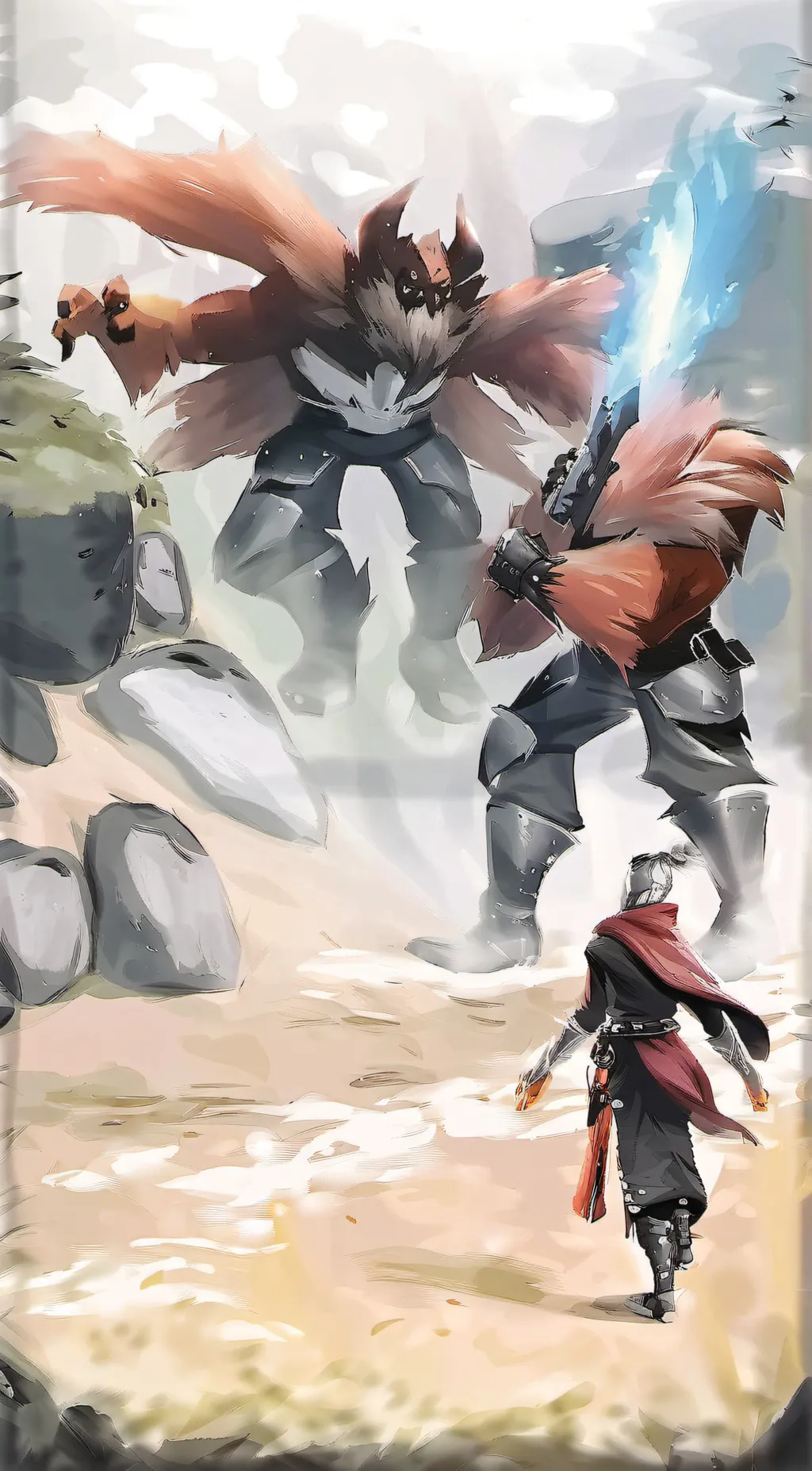 ai character: the PvP toxic  background