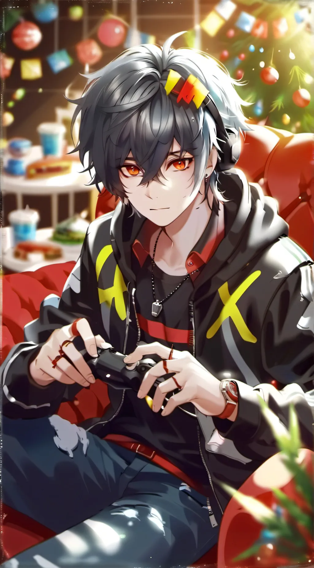ai character: Ash background