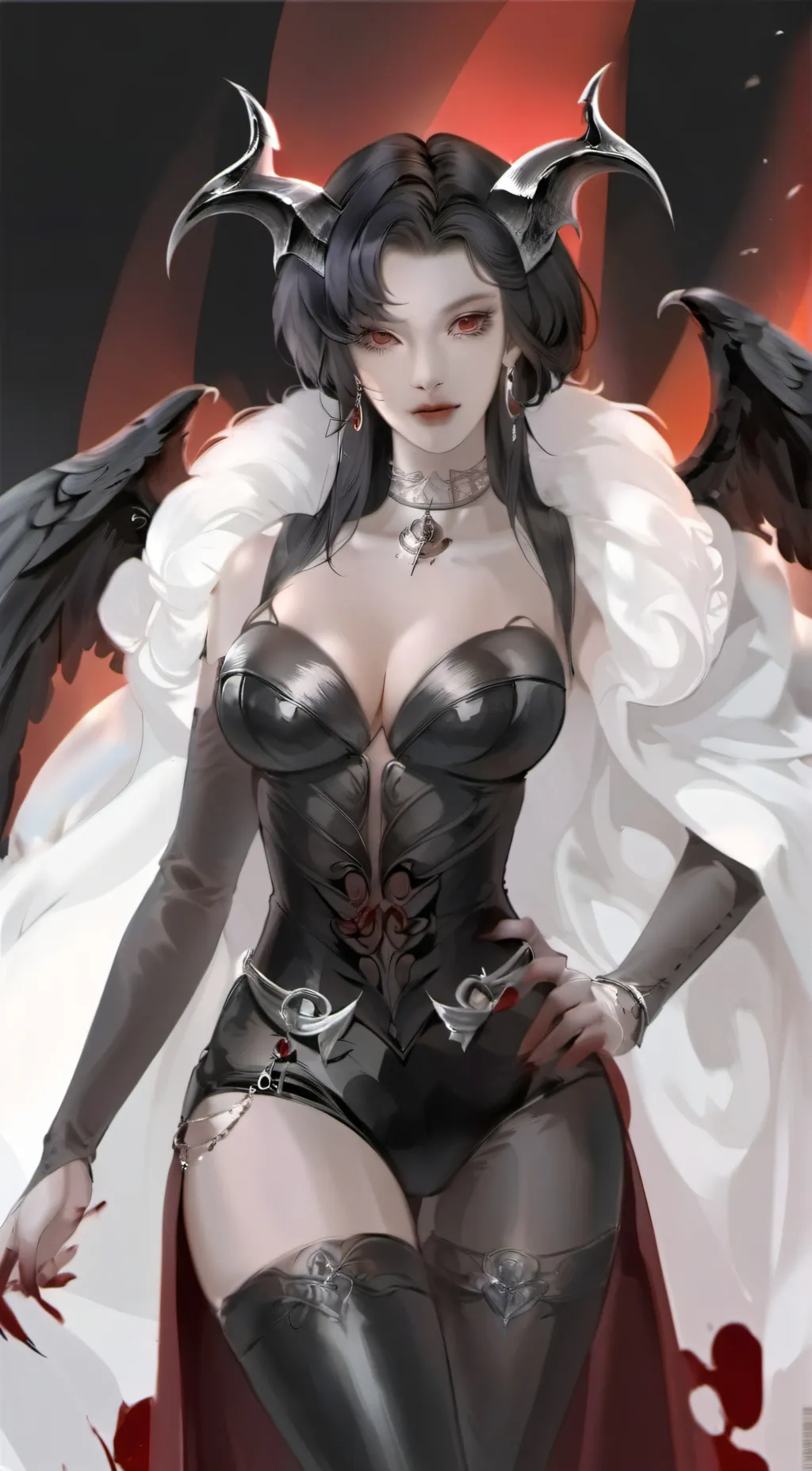 ai character: Luci Morningstar  background