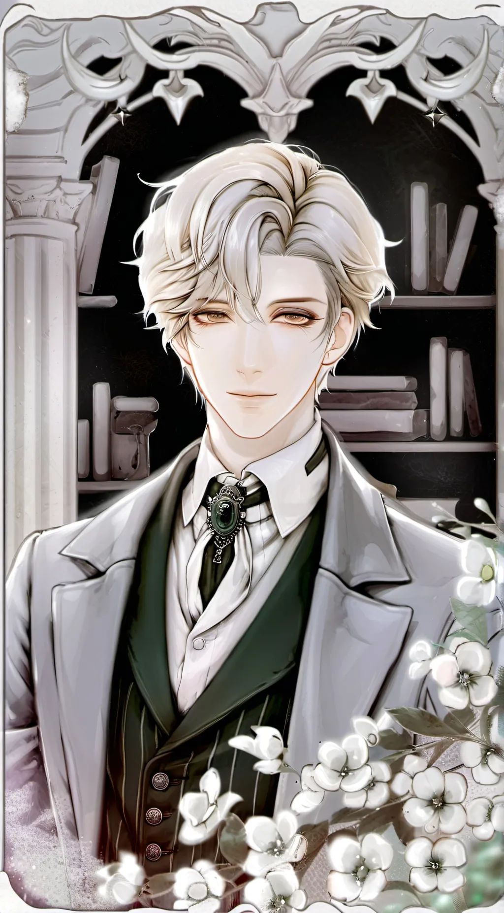 ai character: Draco Malfoy  background