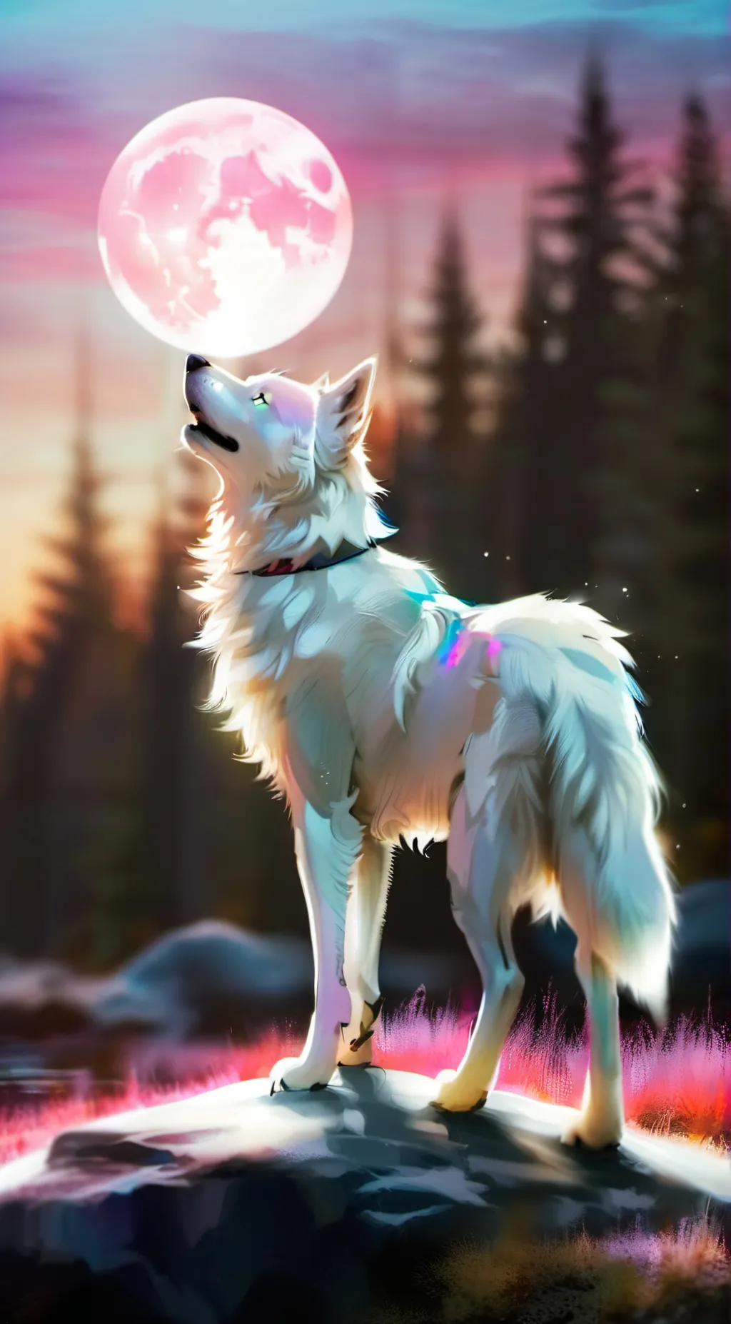ai character: Bella (Winter) background
