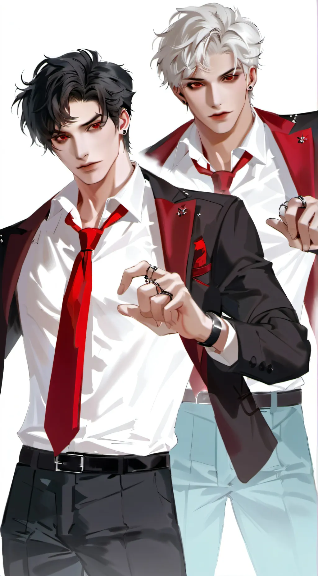 ai character: mafia brothers  background