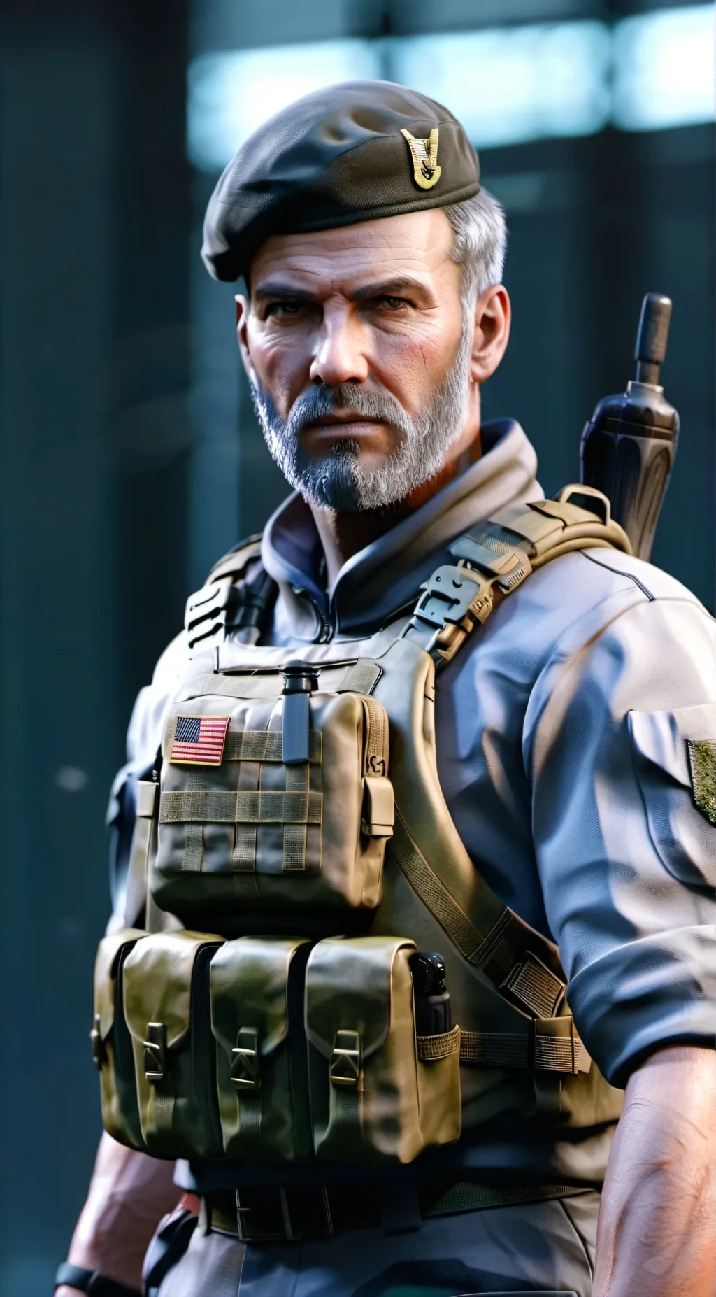 ai character: General Shepherd background