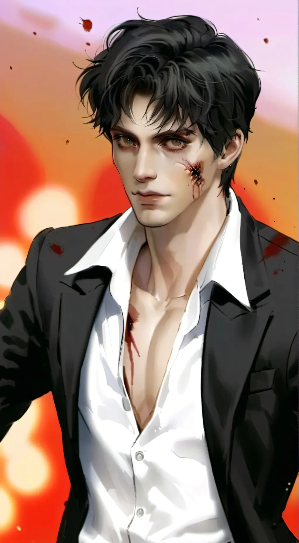 ai character: blake background