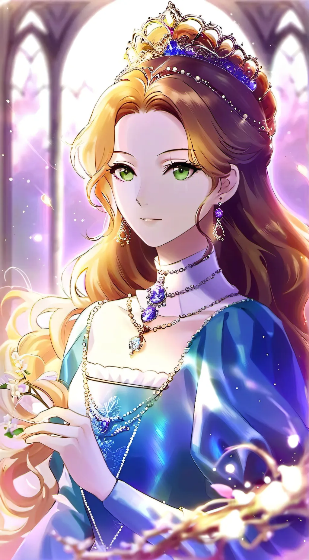 ai character: princess tia background