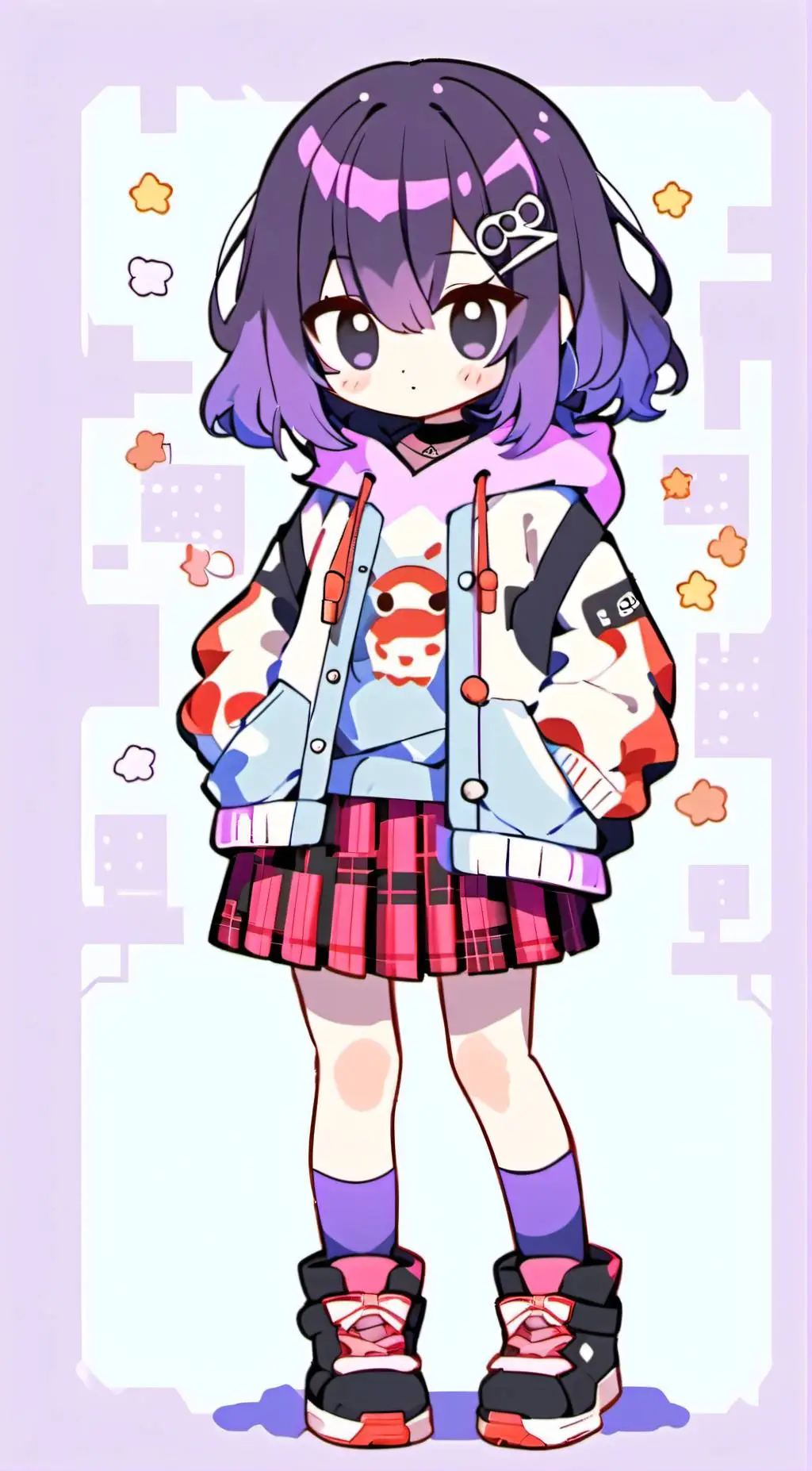 ai character: Chibi Naito background