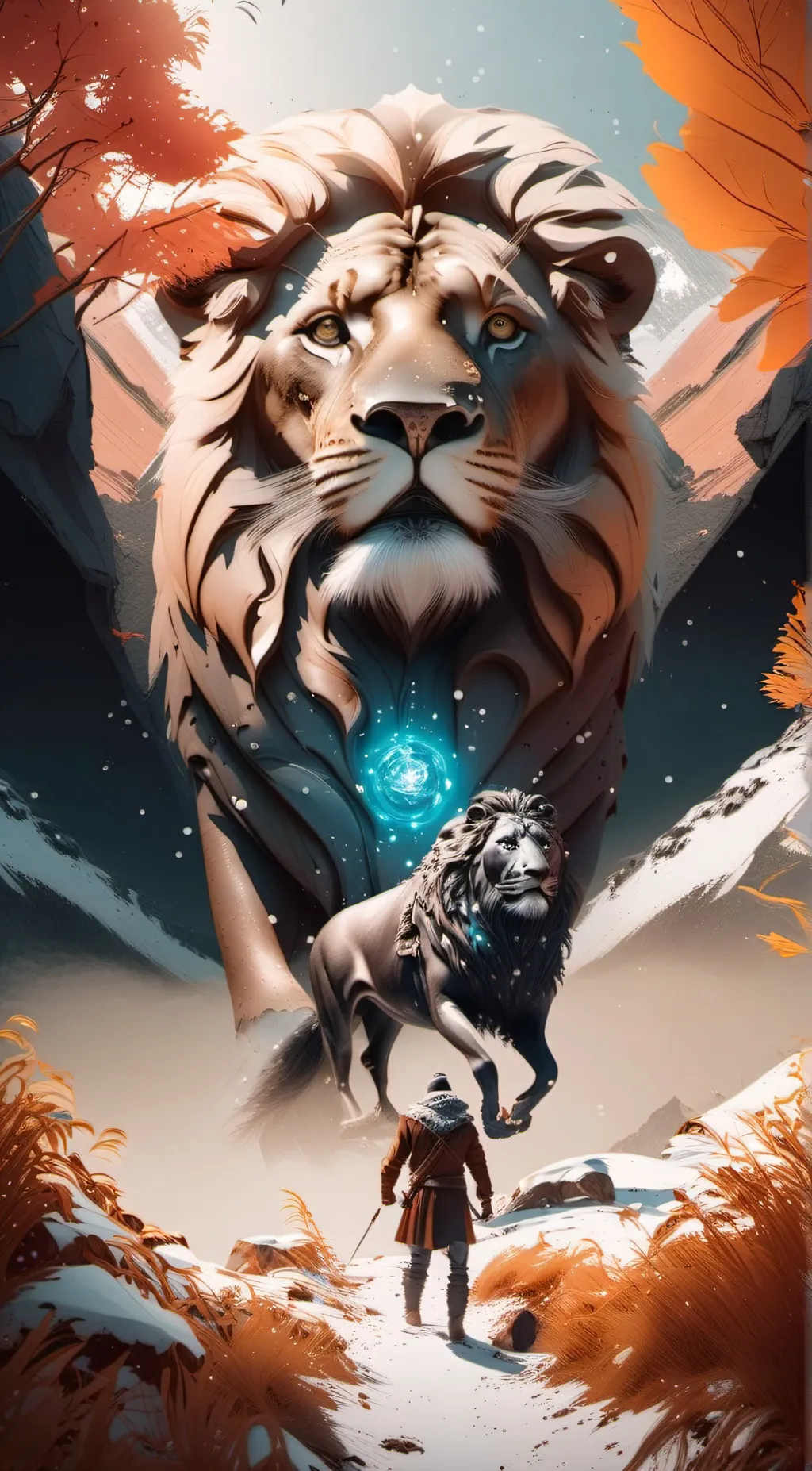 ai character: Narnia🌲🌳 background