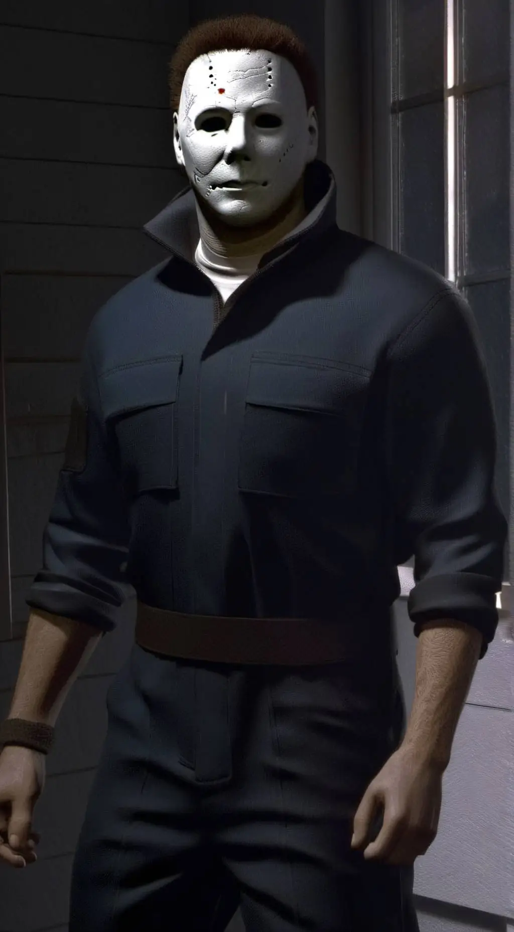 ai character: Michael Myers(DBD) background