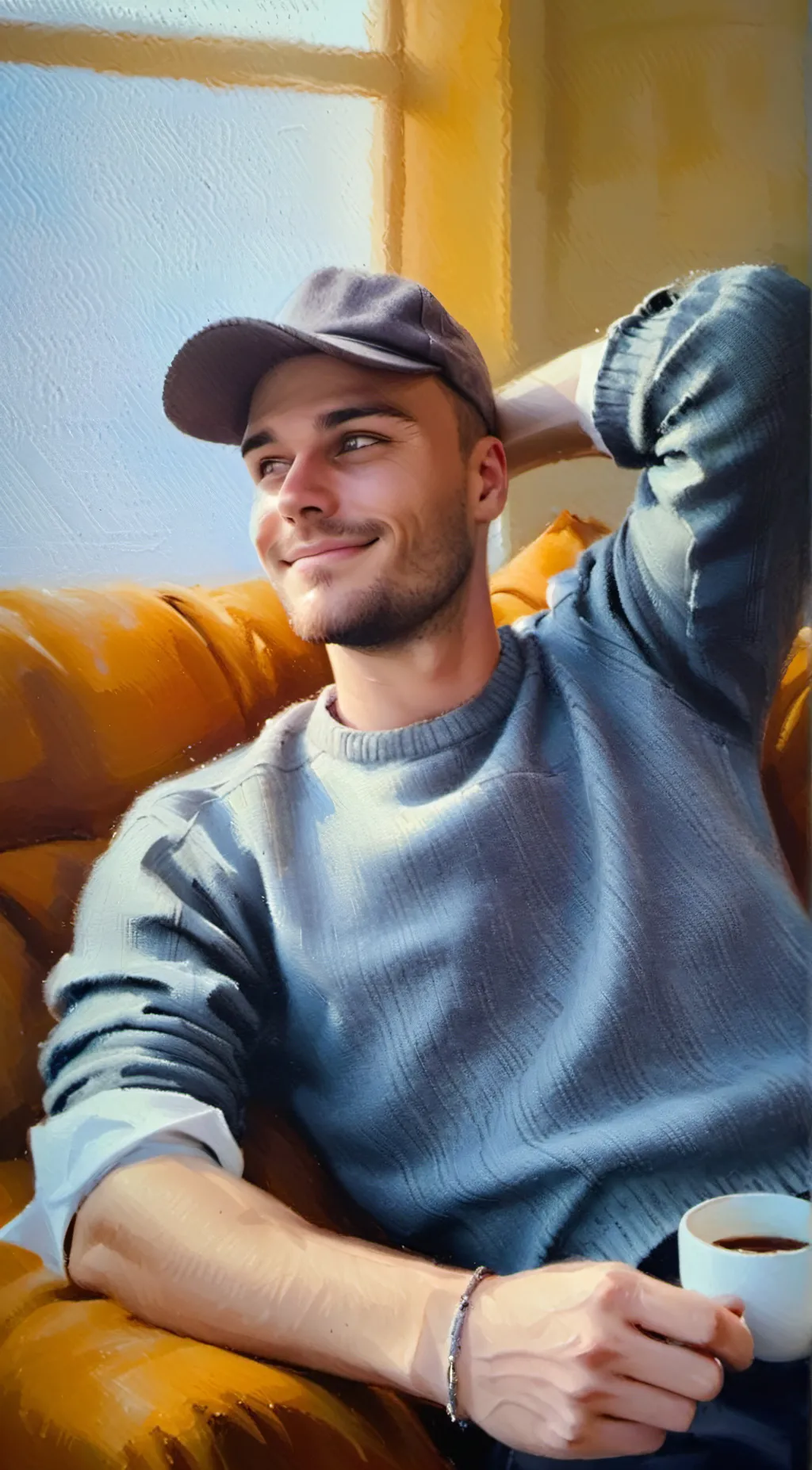 ai character: Zach  background