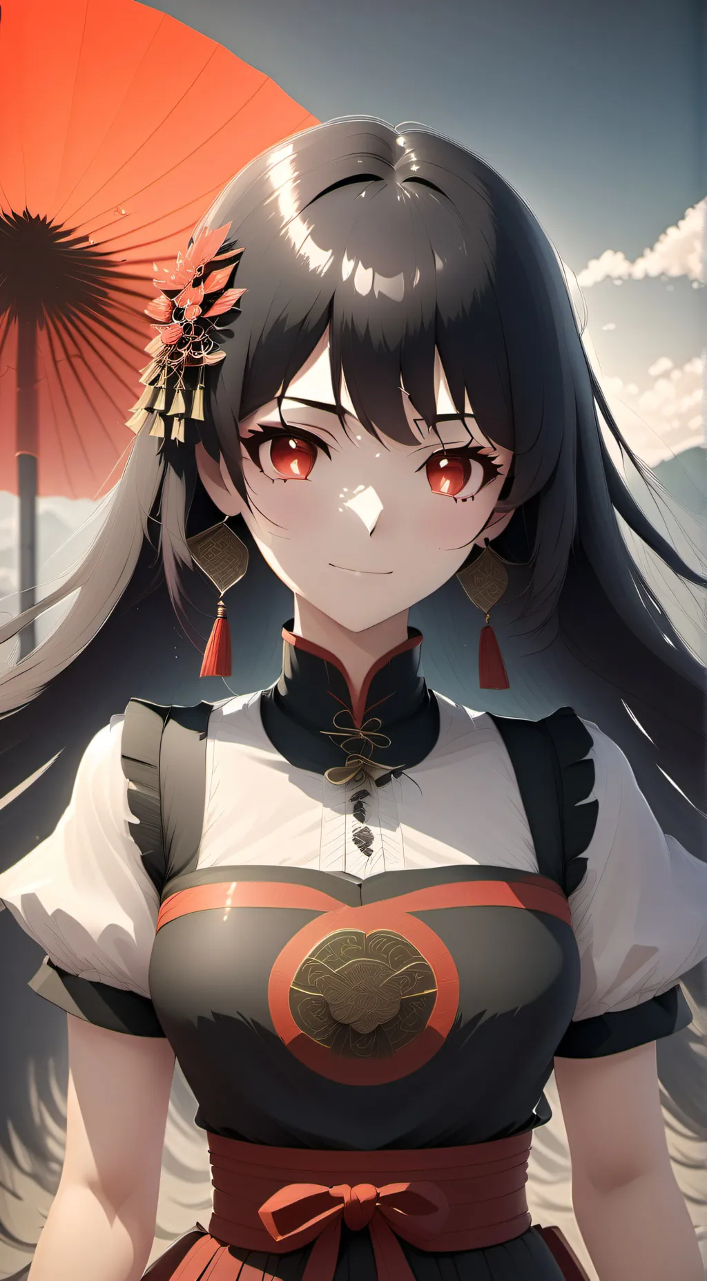 ai character: Haruka Satomi background