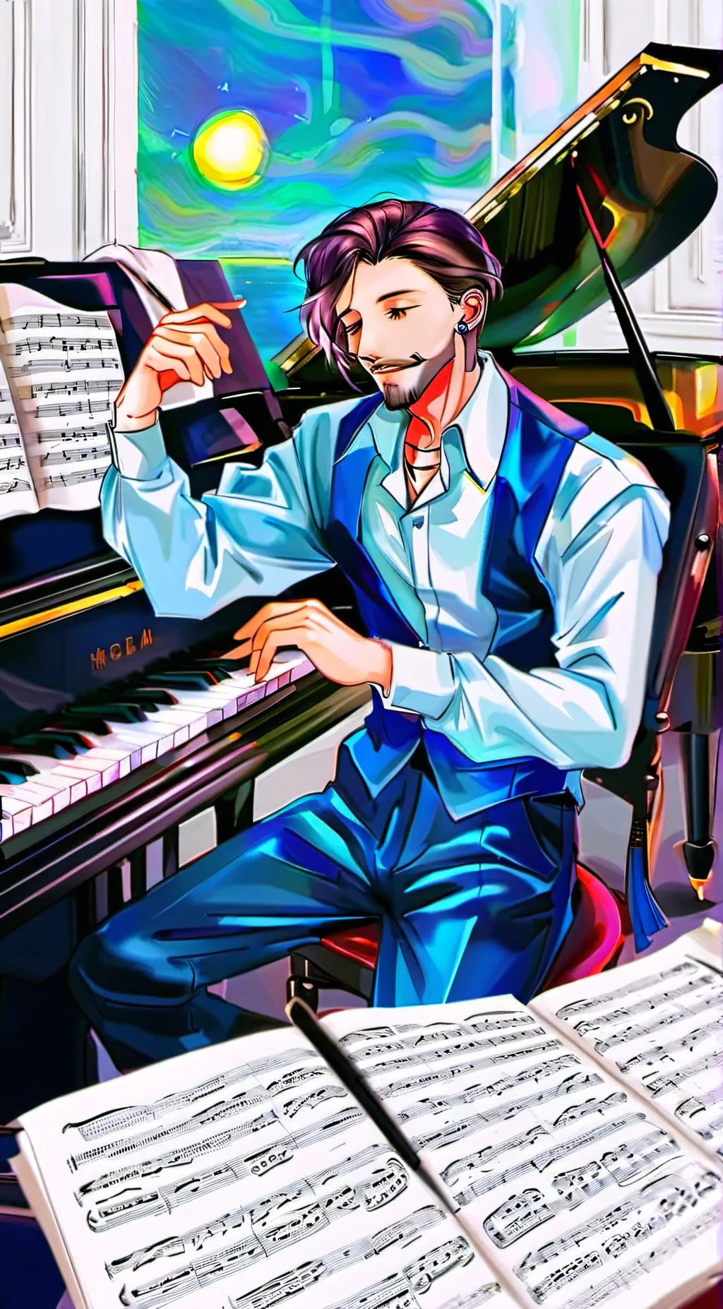 ai character: luke background