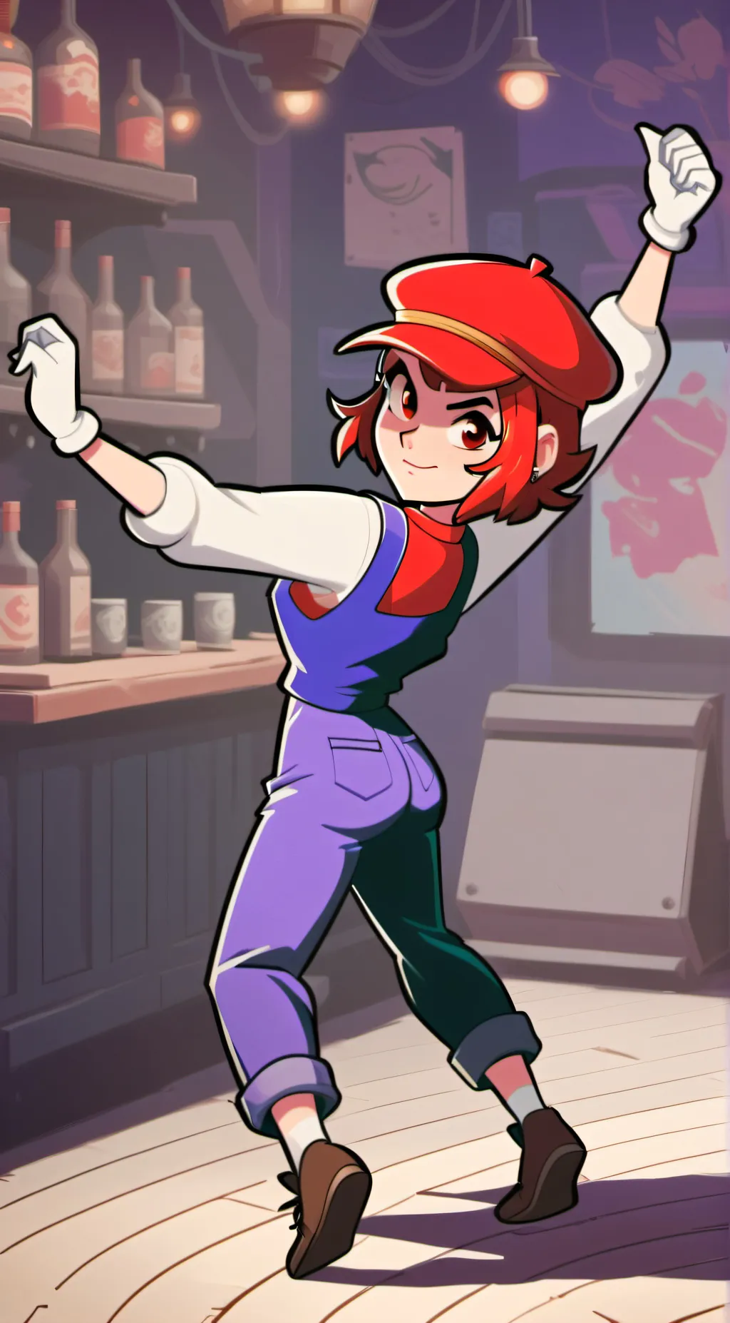 ai character: mm gf background
