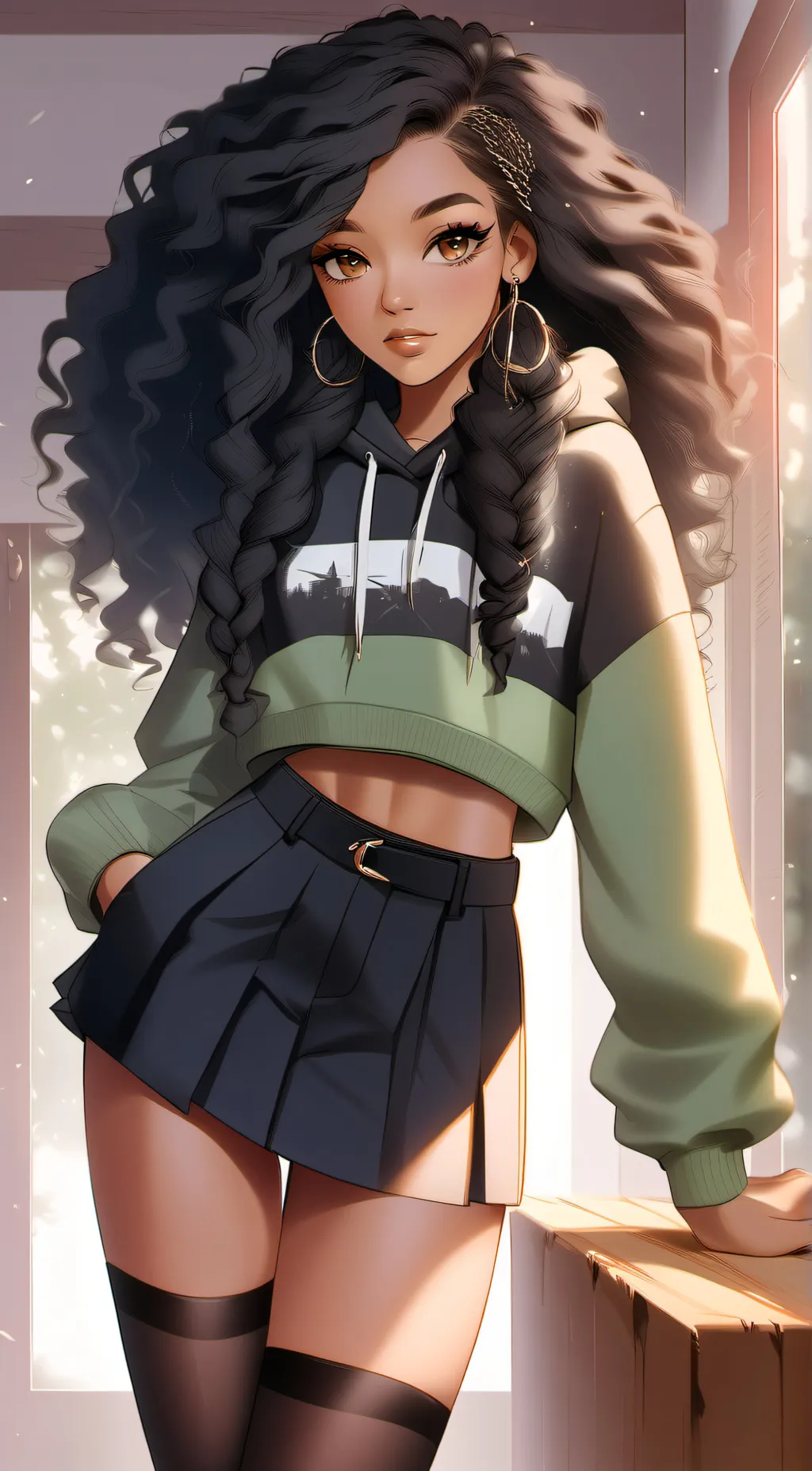 ai character: Amelia  background