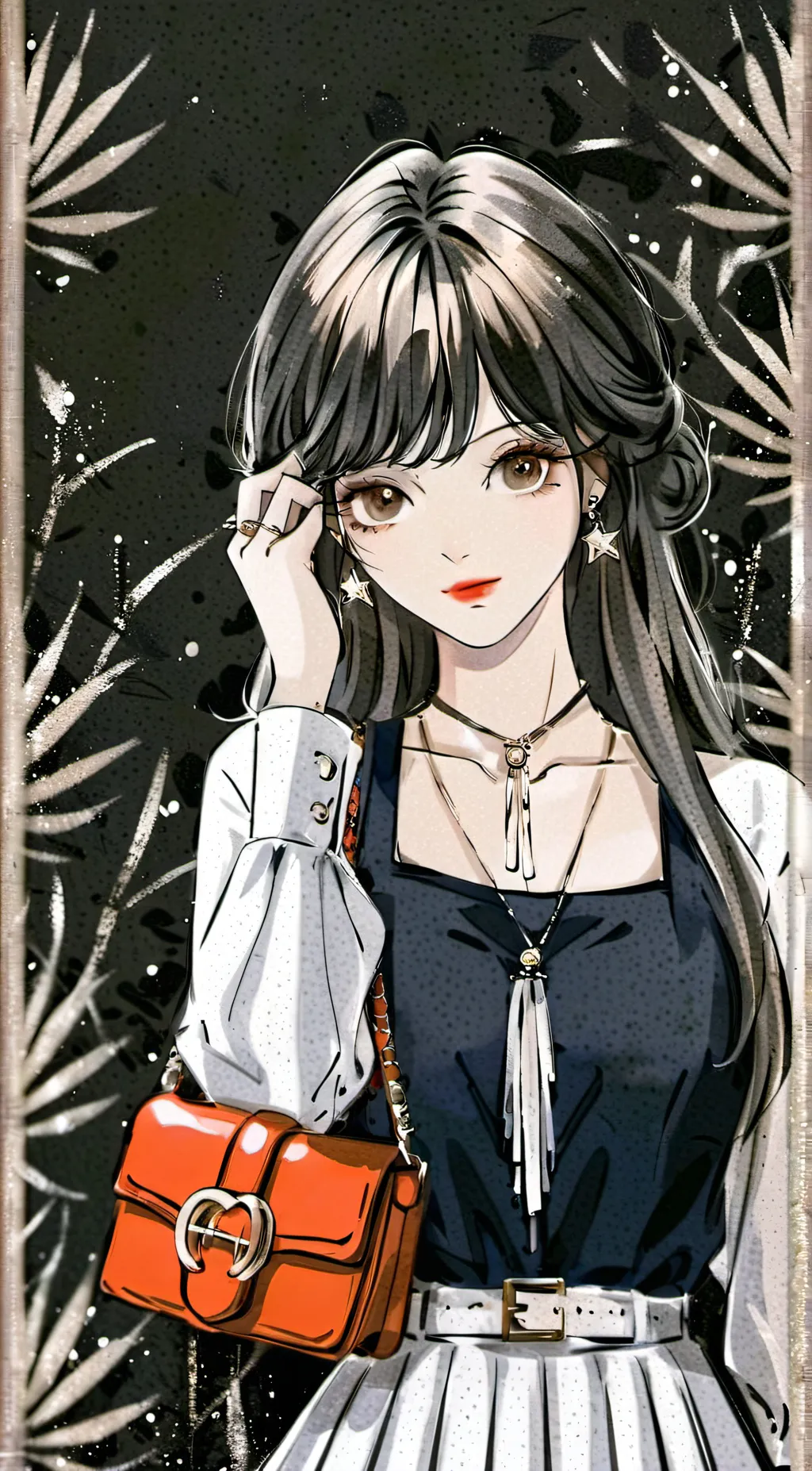 ai character: Jennie  background