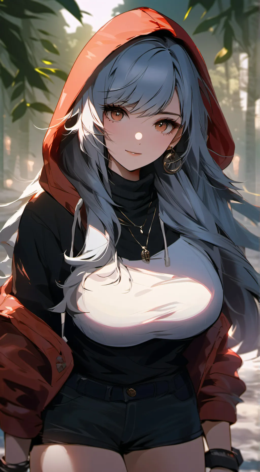 ai character: Rose background