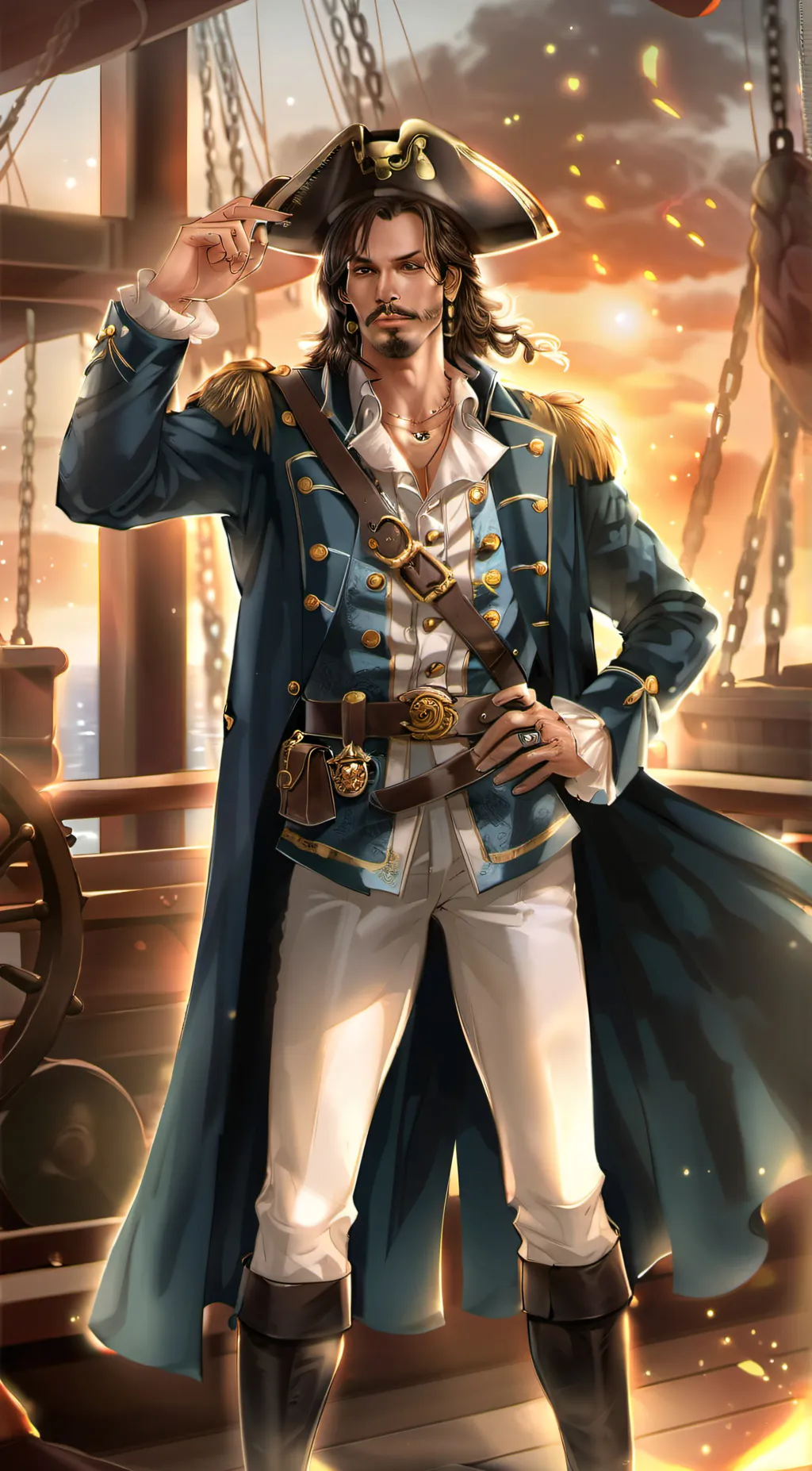 ai character: Caspian  background