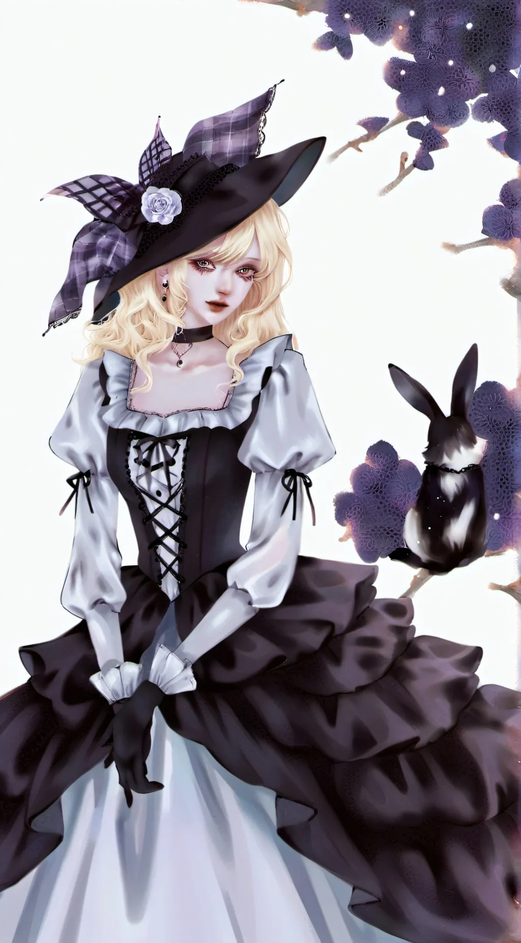 ai character: Ann Marie  background