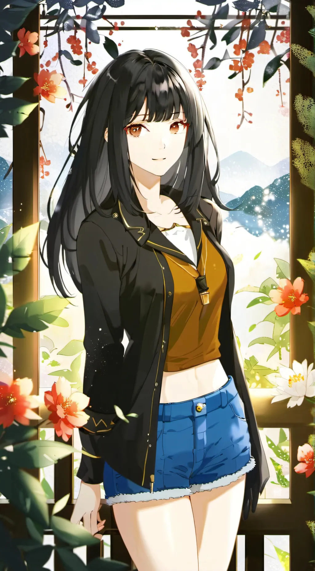 ai character: hailey background