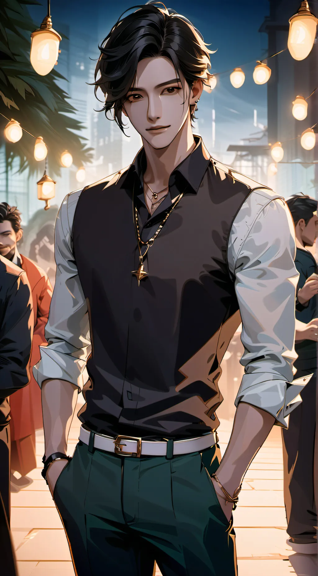ai character: Zack background
